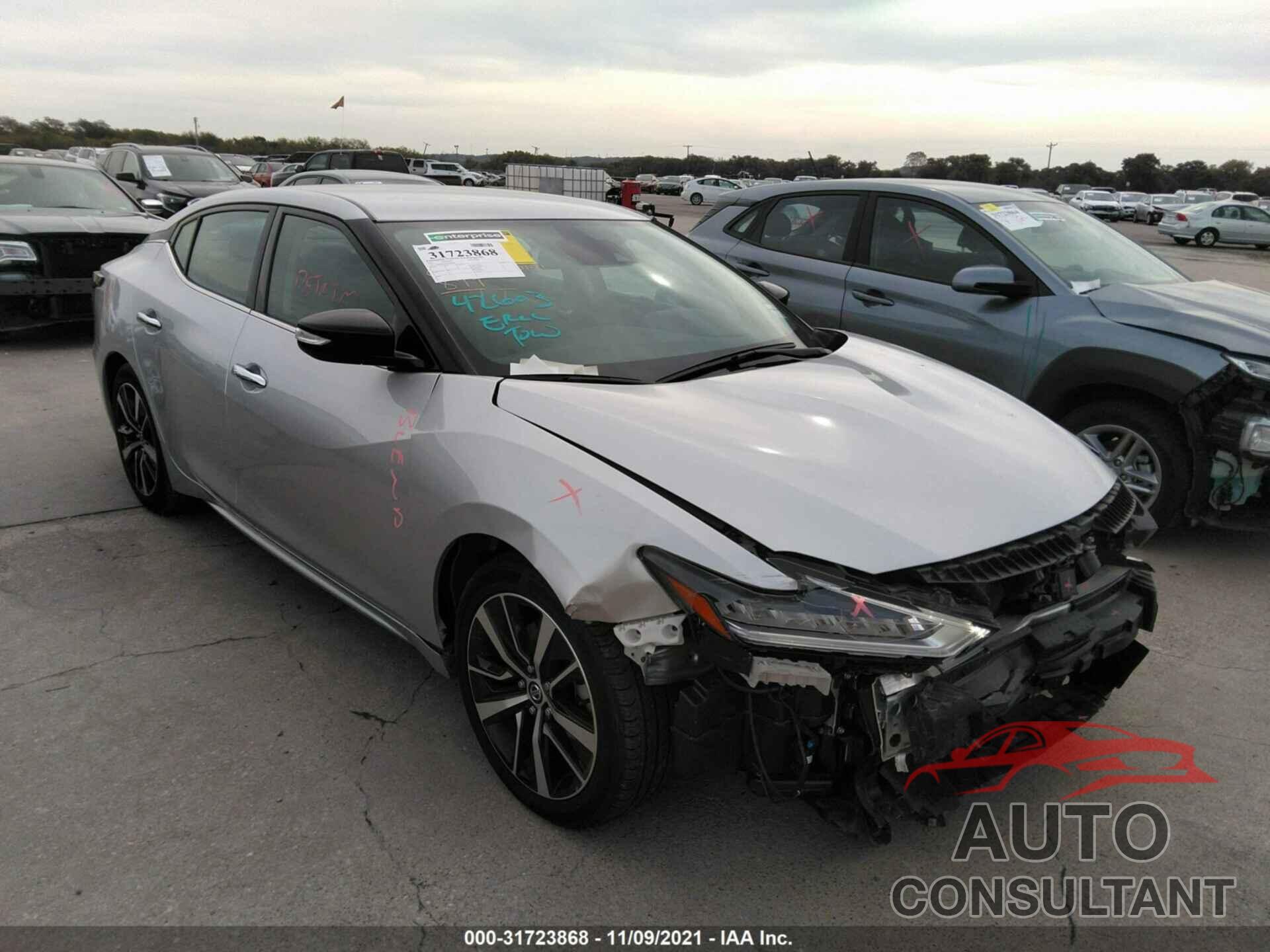 NISSAN MAXIMA 2021 - 1N4AA6CV0MC508491