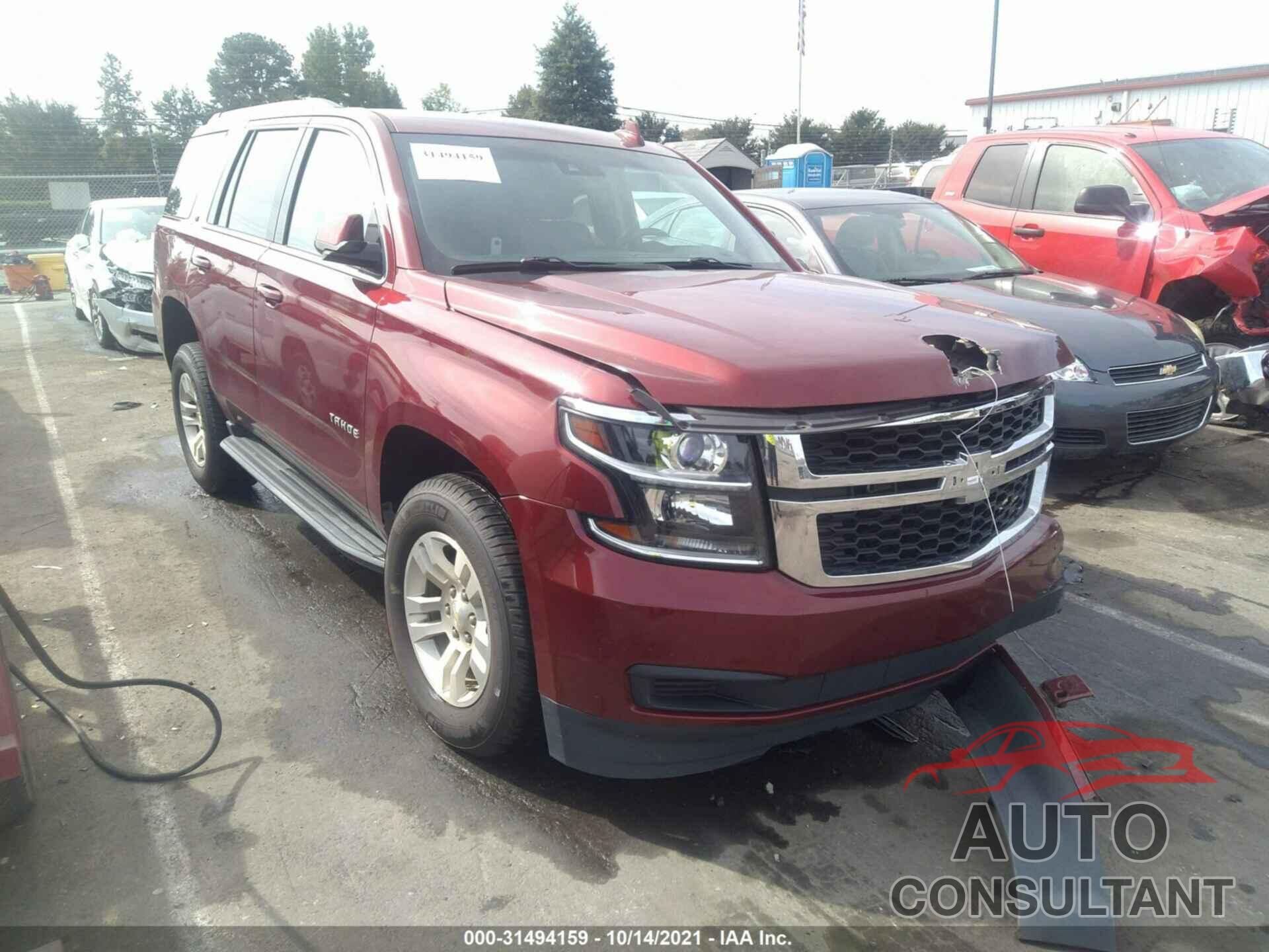 CHEVROLET TAHOE 2017 - 1GNSKBKC5HR257837