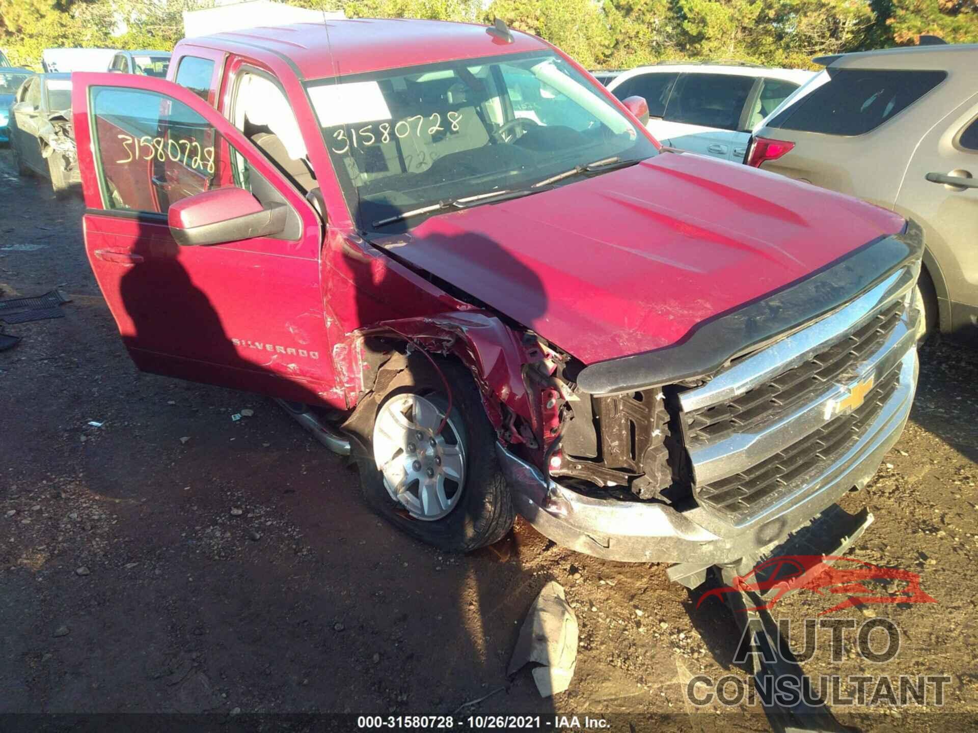 CHEVROLET SILVERADO 1500 2018 - 2GCVKREC3J1109341