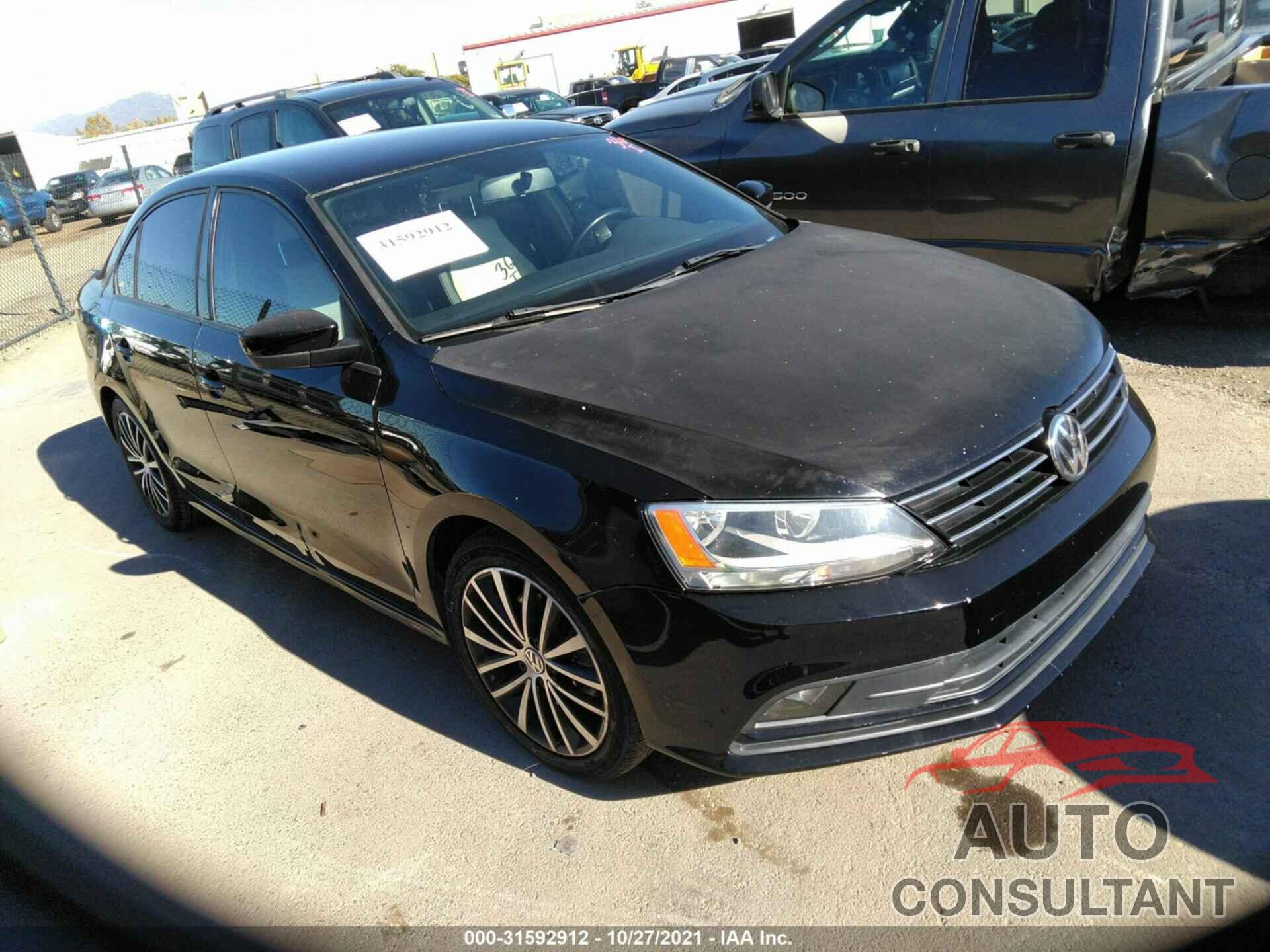 VOLKSWAGEN JETTA SEDAN 2016 - 3VWD17AJ6GM259241