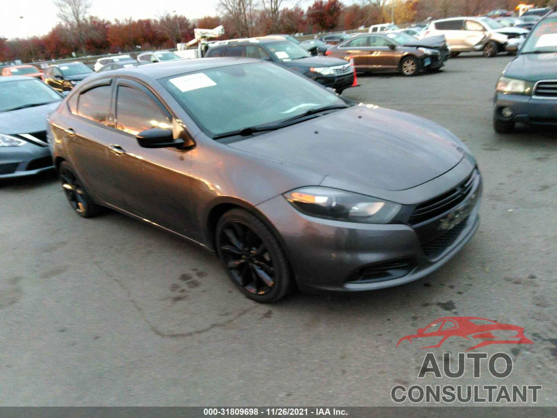 DODGE DART 2016 - 1C3CDFFA4GD819444