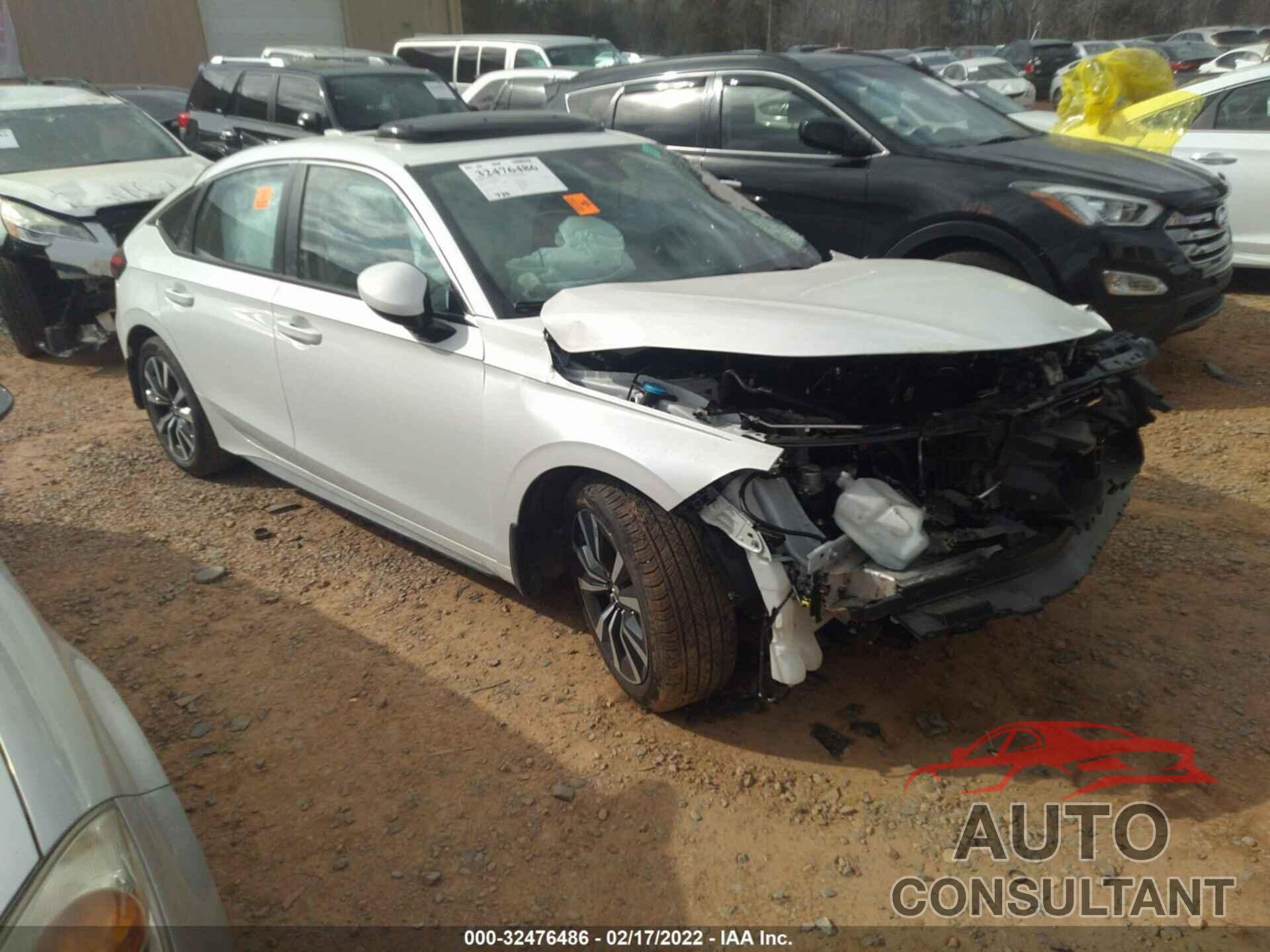 HONDA CIVIC HATCHBACK 2022 - 19XFL1H74NE005371