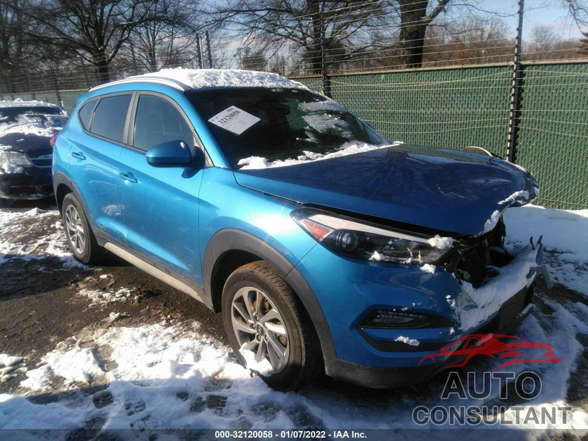 HYUNDAI TUCSON 2017 - KM8J3CA43HU503293