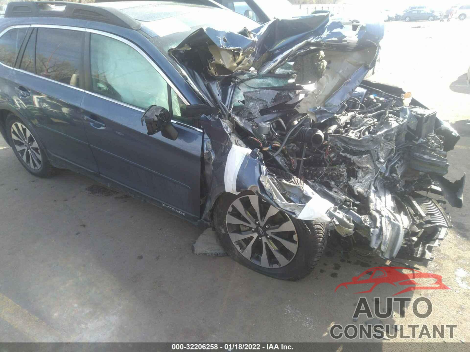 SUBARU OUTBACK 2017 - 4S4BSANC2H3214764