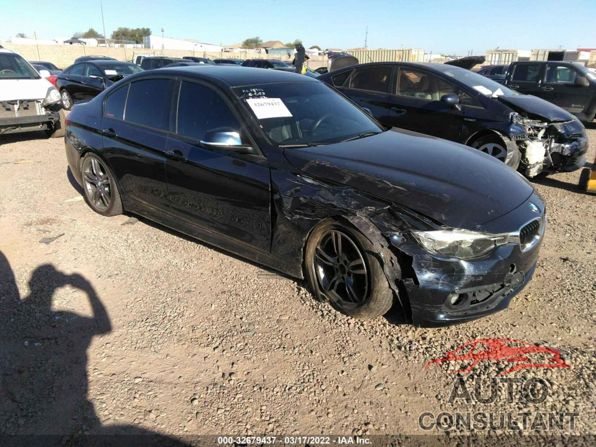 BMW 3 SERIES 2016 - WBA8E9G51GNT42478