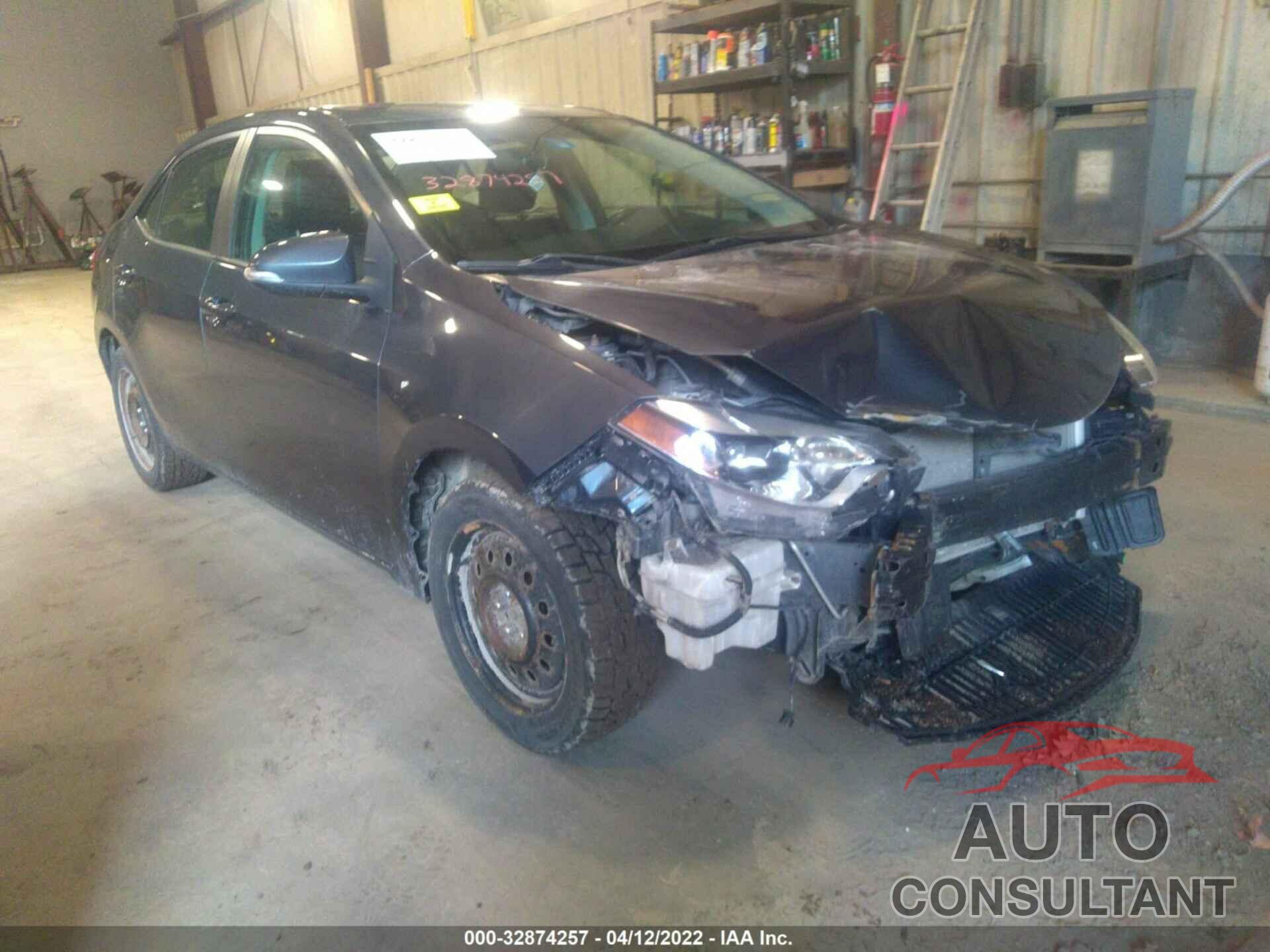 TOYOTA COROLLA 2016 - 2T1BURHE4GC512359