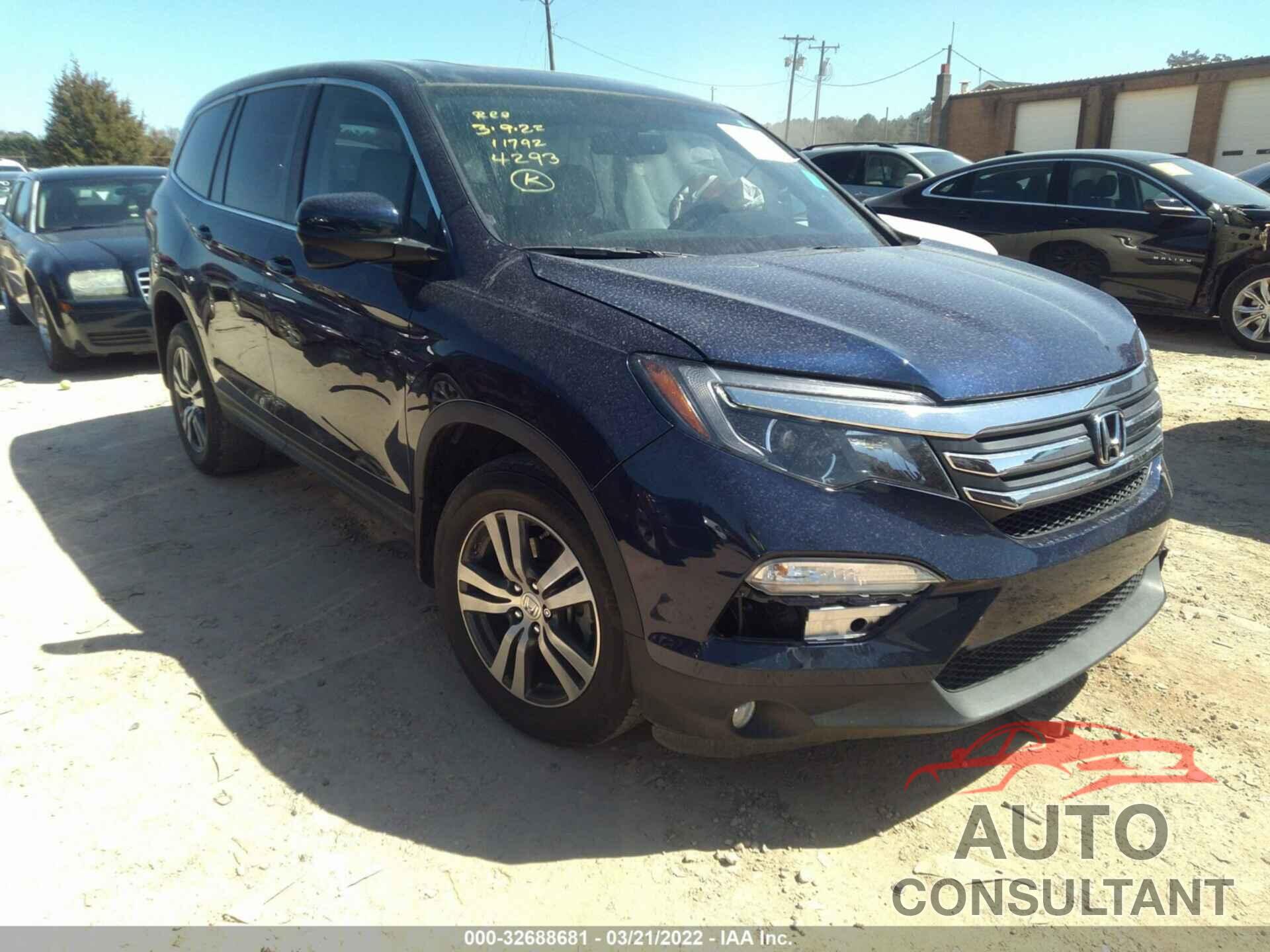 HONDA PILOT 2018 - 5FNYF6H55JB025919