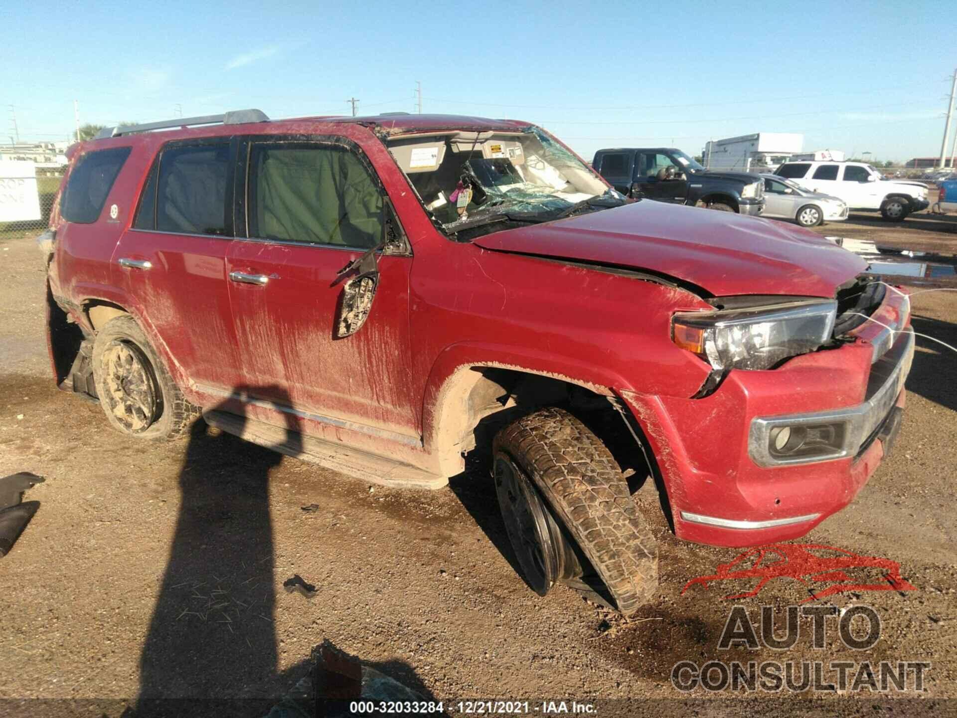 TOYOTA 4RUNNER 2016 - JTEZU5JR1G5145787