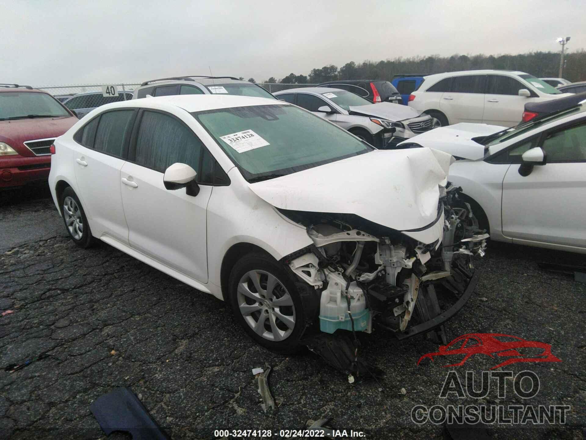 TOYOTA COROLLA 2020 - 5YFEPRAE1LP117984