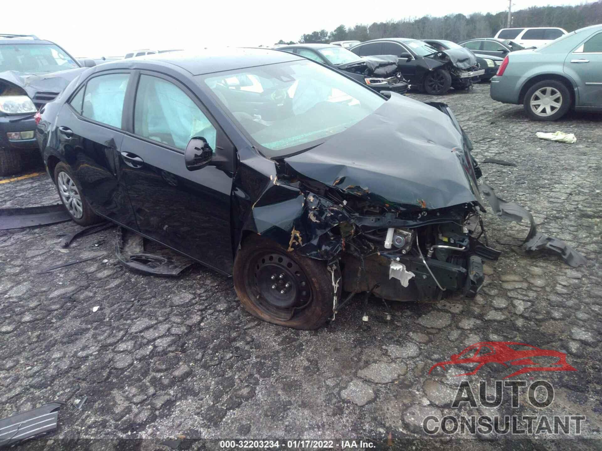 TOYOTA COROLLA 2017 - 2T1BURHE2HC811477