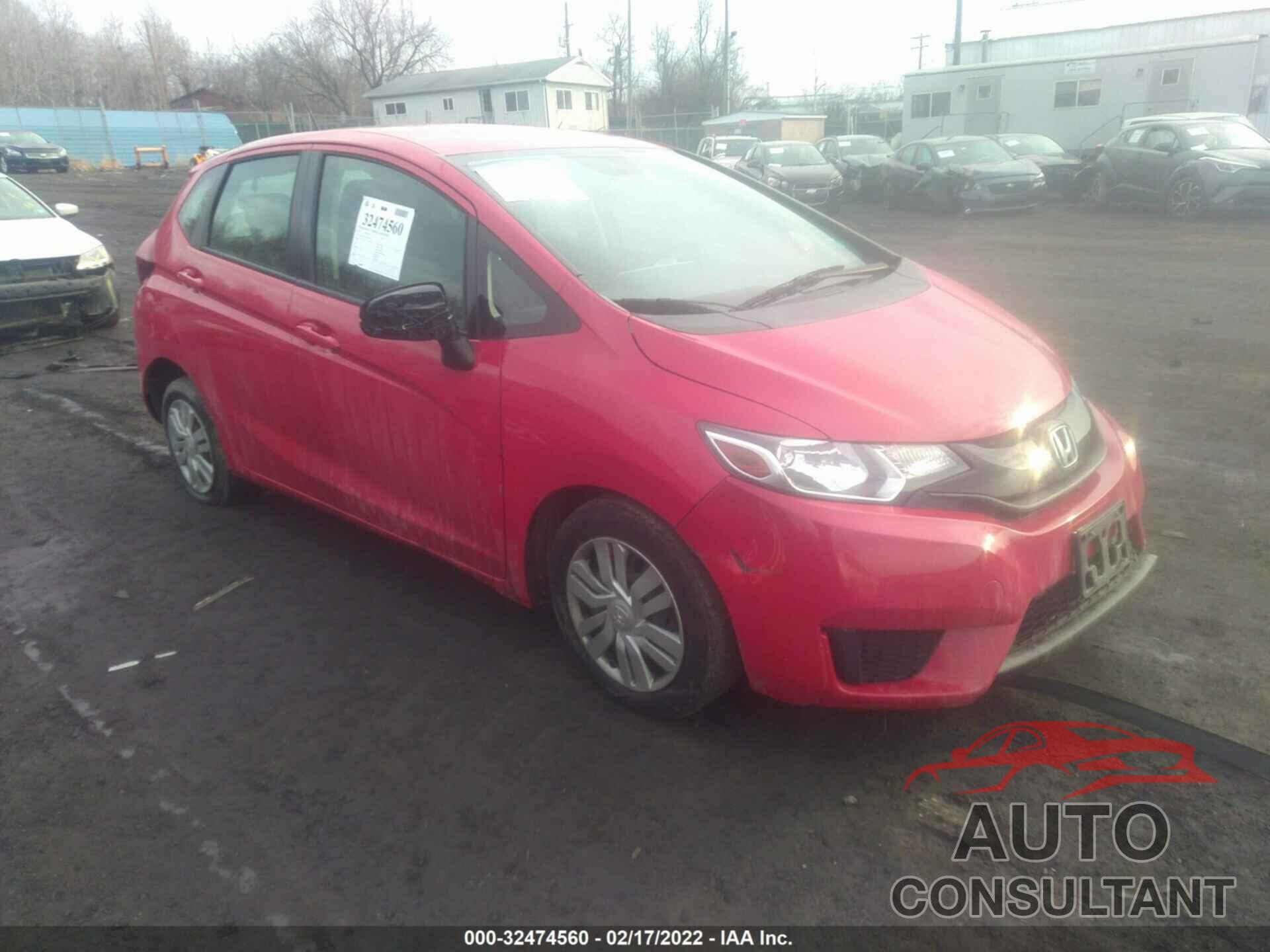 HONDA FIT 2016 - 3HGGK5G53GM702684