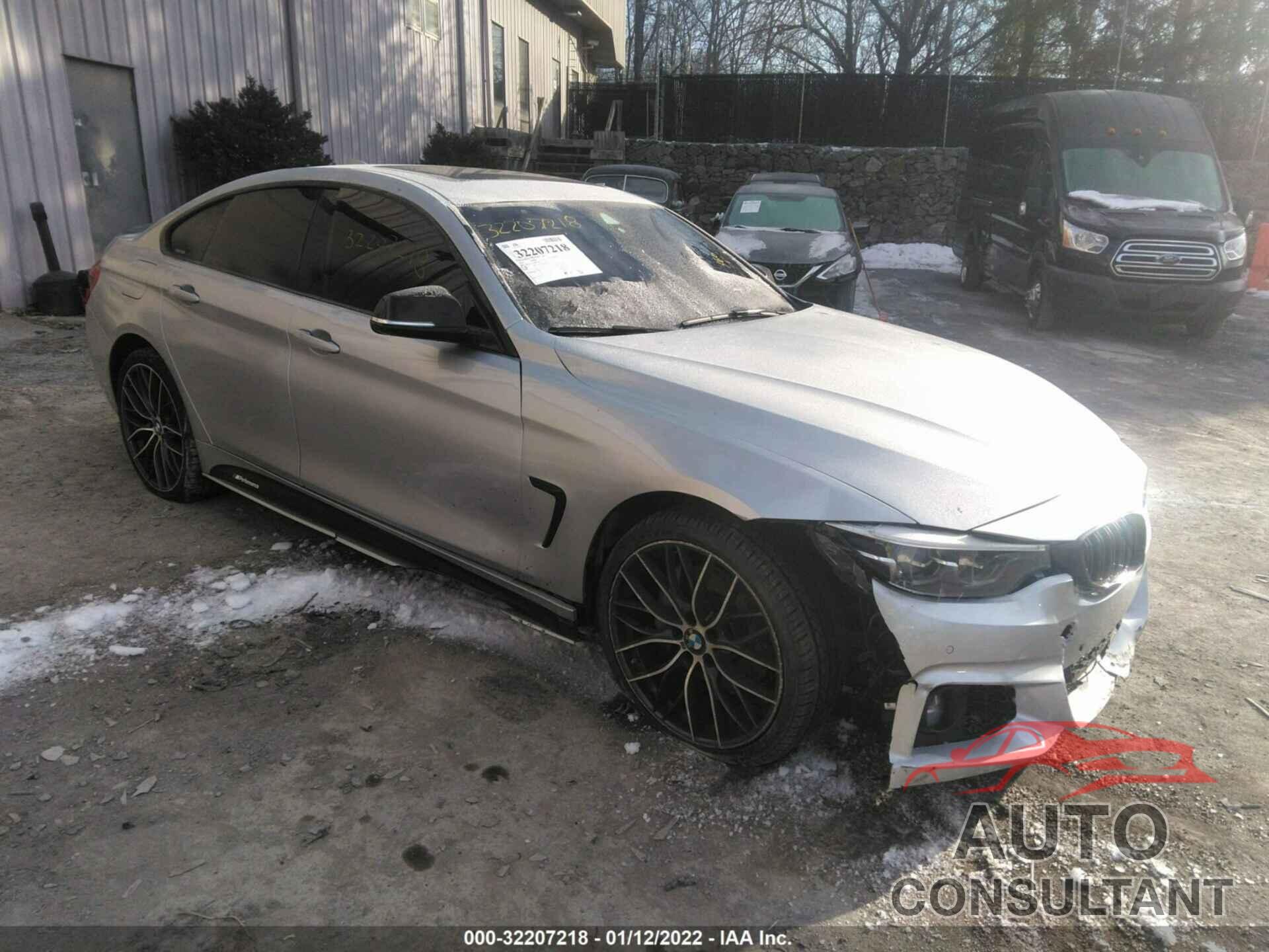 BMW 4 SERIES 2018 - WBA4J3C58JBG91372