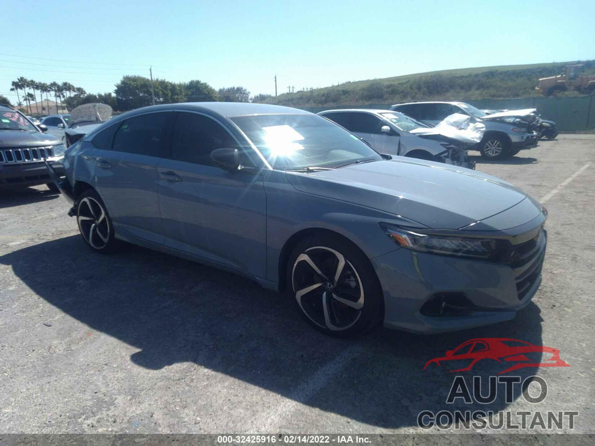 HONDA ACCORD SEDAN 2021 - 1HGCV1F46MA070098