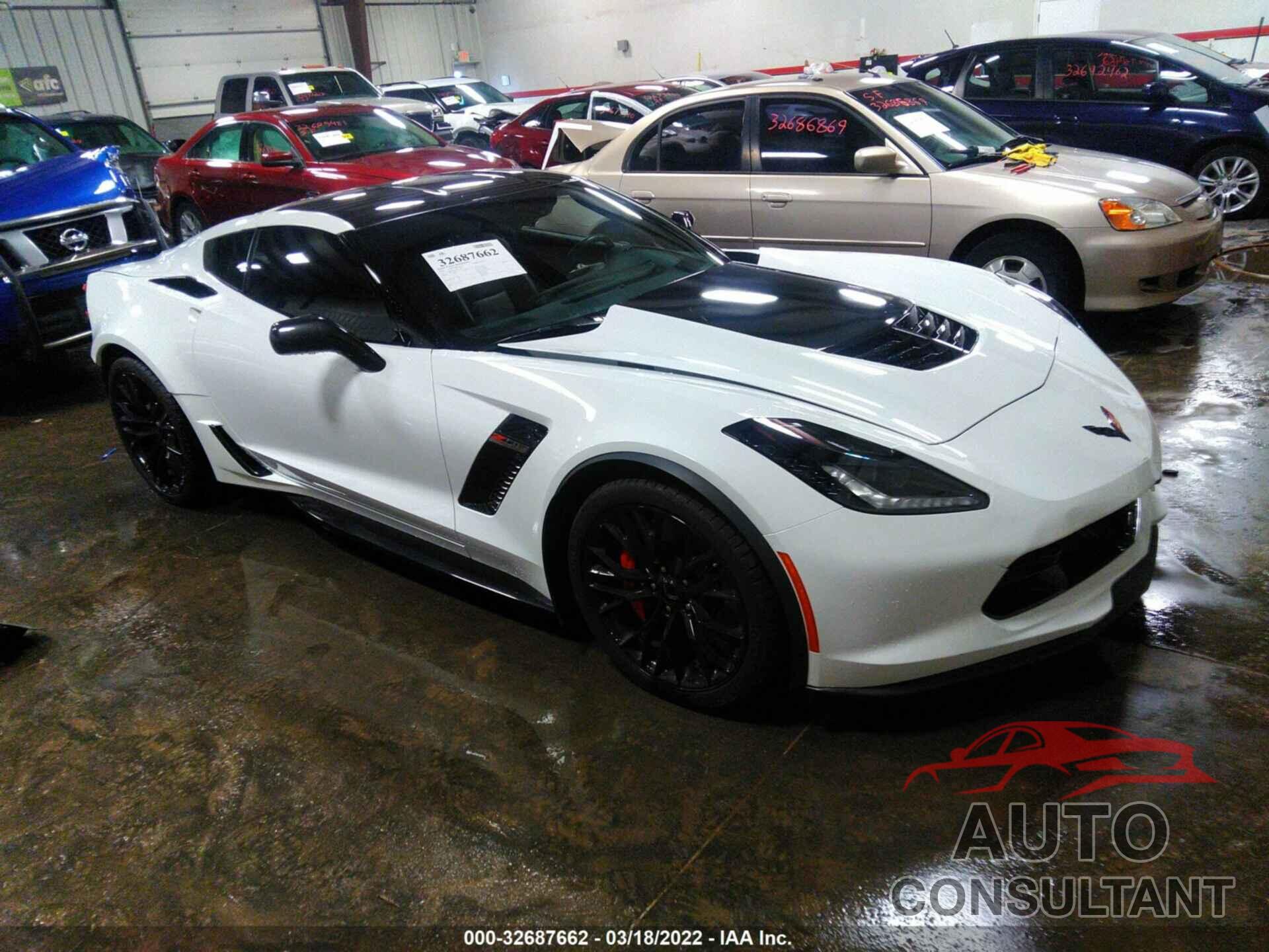 CHEVROLET CORVETTE 2016 - 1G1YR2D64G5613330