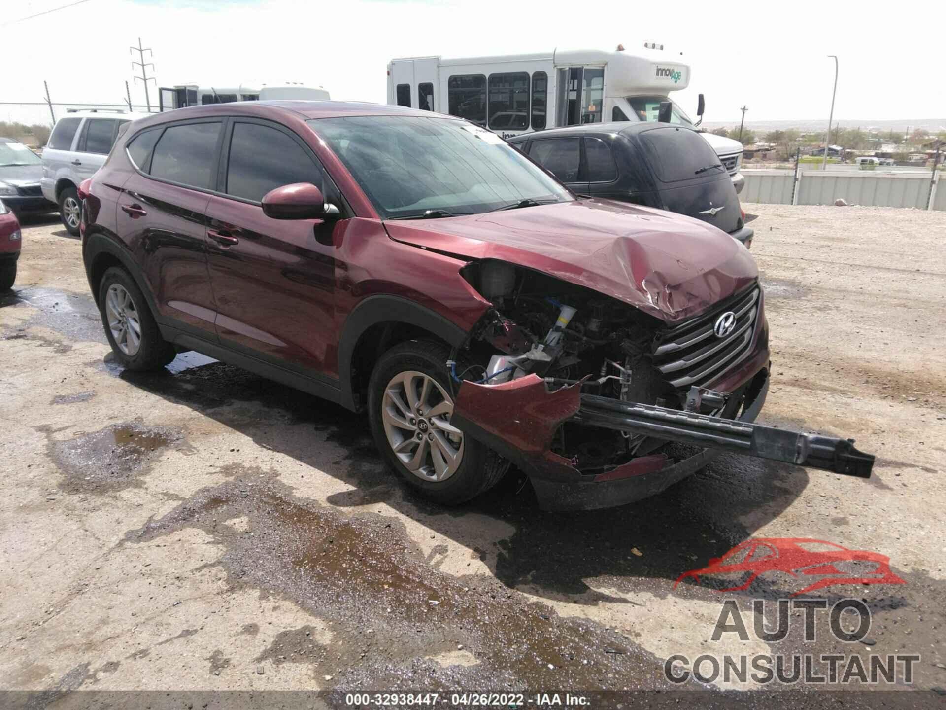 HYUNDAI TUCSON 2017 - KM8J23A46HU499887