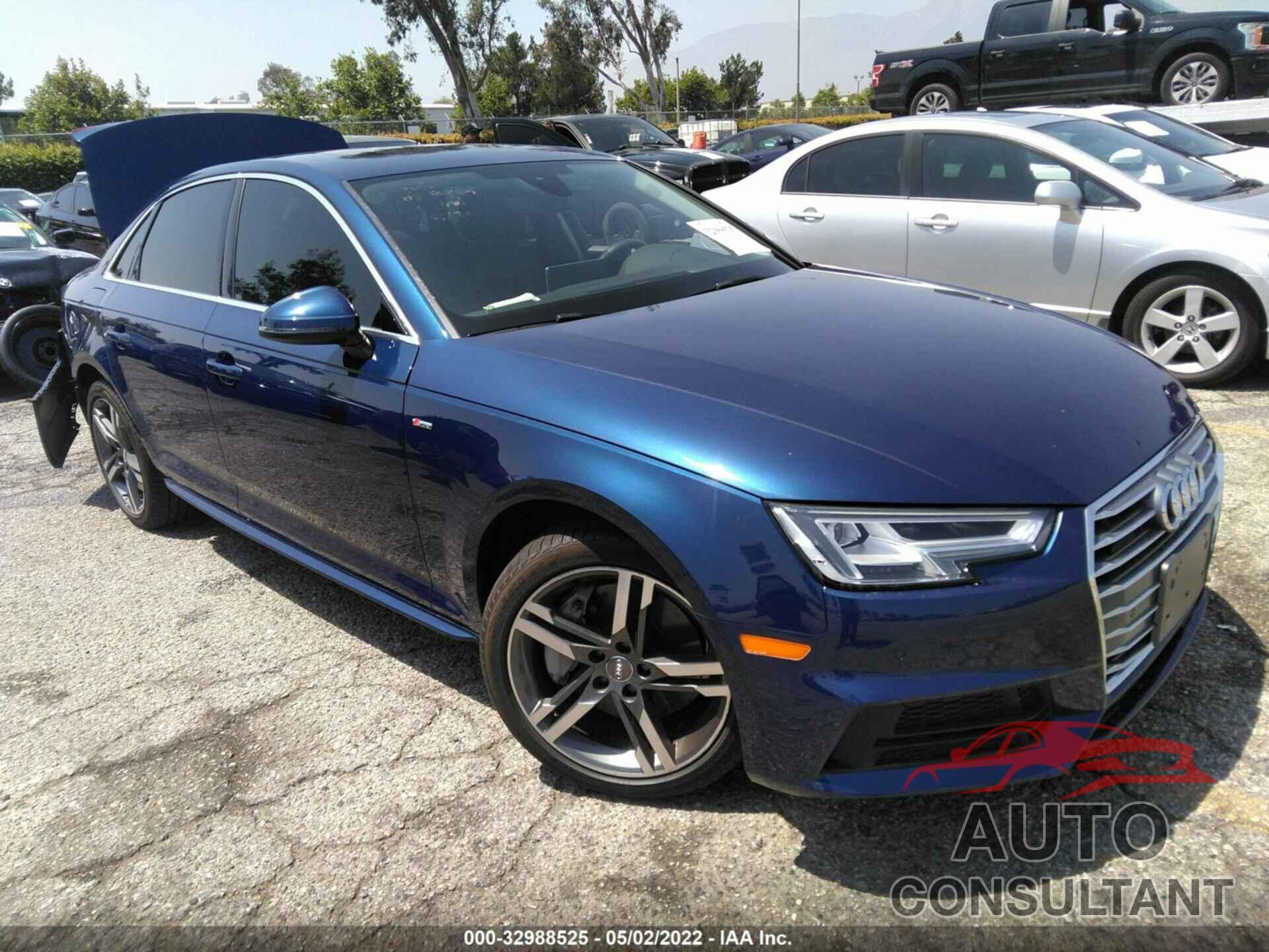 AUDI A4 2018 - WAUENAF41JN017866