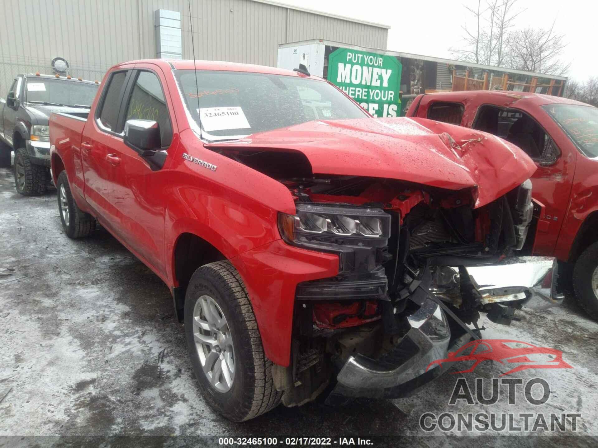 CHEVROLET SILVERADO 1500 2021 - 1GCRYJEK1MZ377308