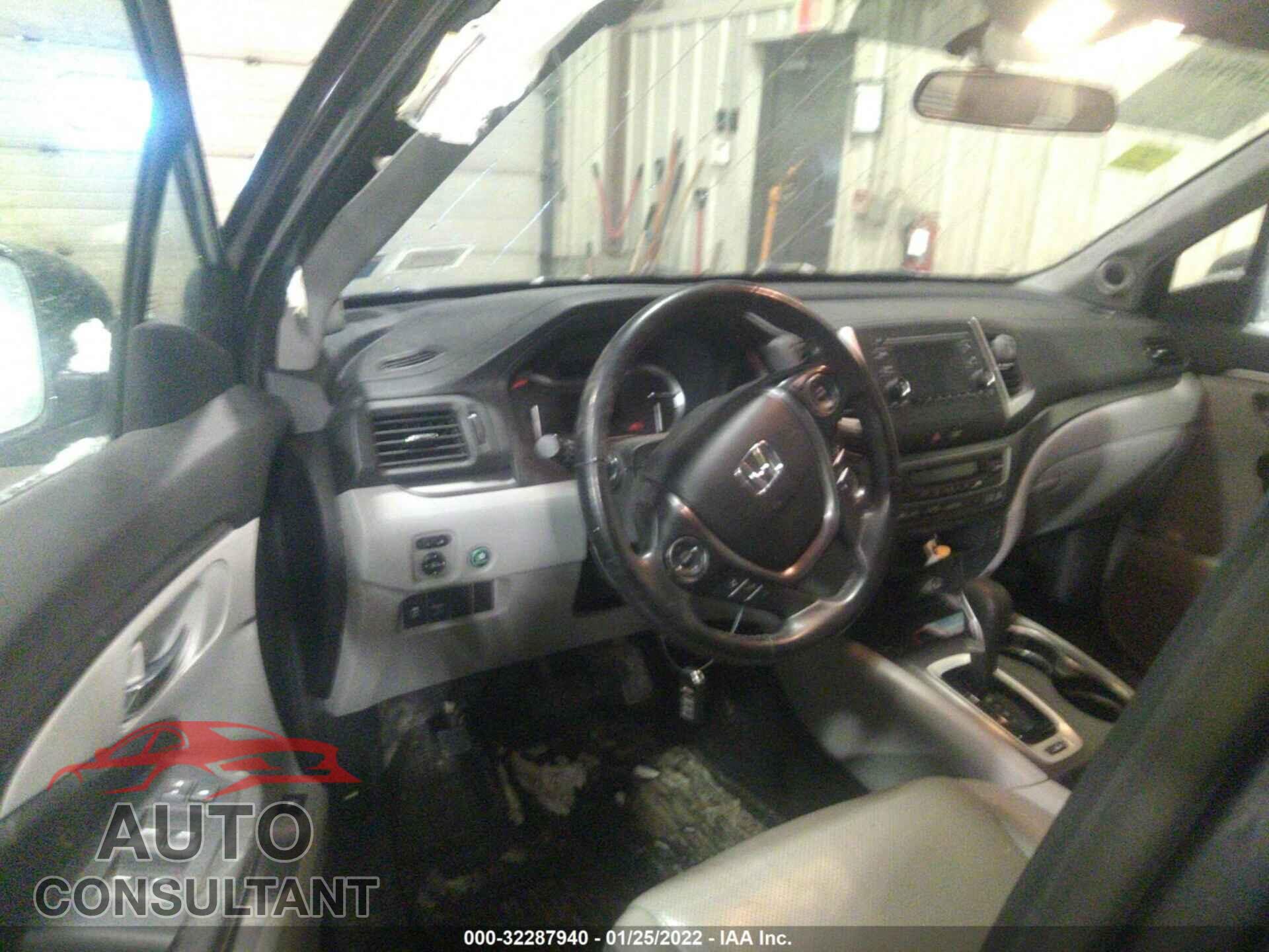HONDA RIDGELINE 2017 - 5FPYK3F5XHB002490