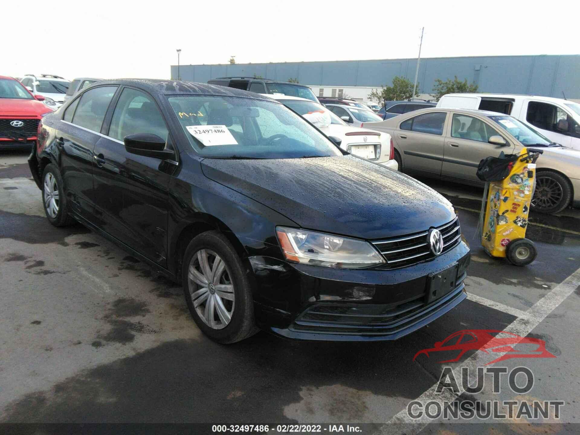 VOLKSWAGEN JETTA 2017 - 3VW2B7AJ7HM214721