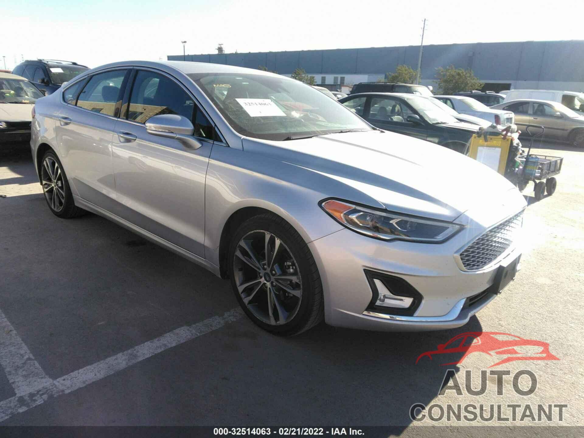 FORD FUSION 2019 - 3FA6P0D93KR225214