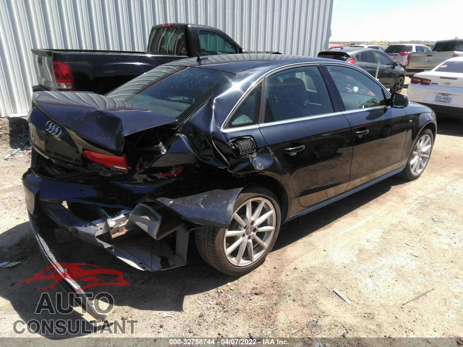 AUDI A4 2016 - WAUFFBFL1GN003540
