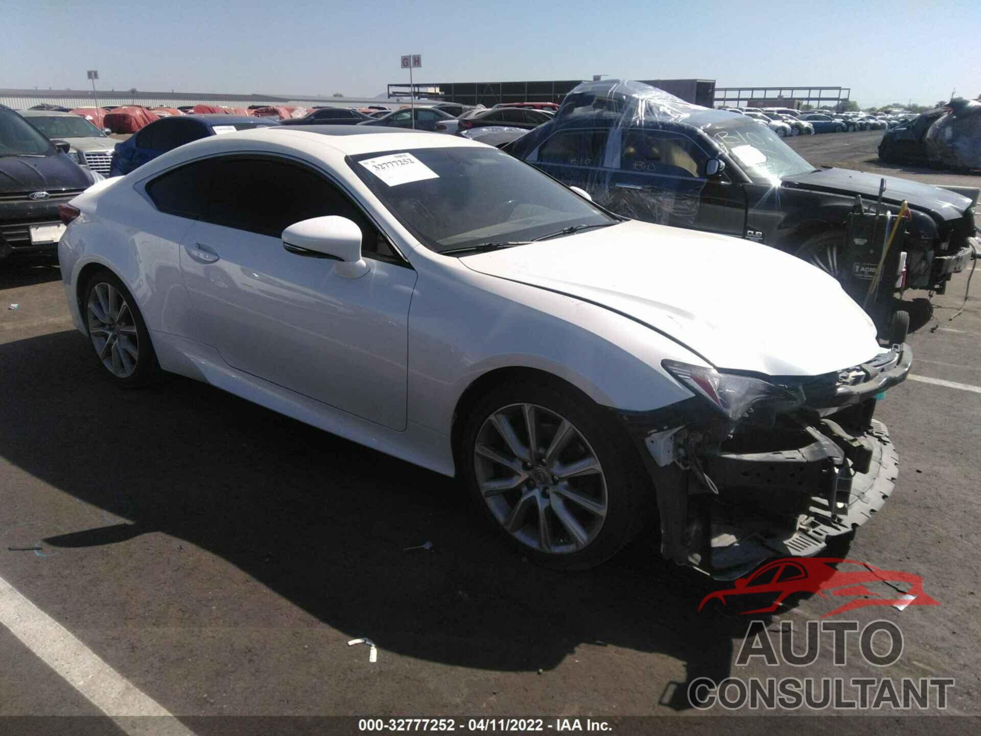 LEXUS RC 350 2015 - JA4AP3AU2KU021635