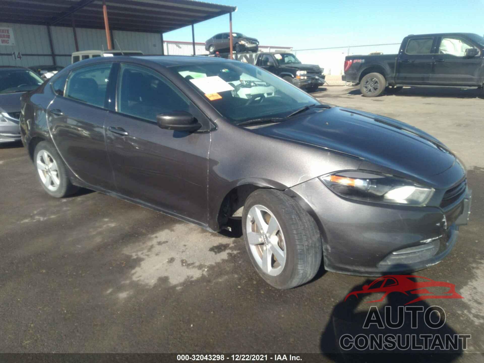 DODGE DART 2016 - 1C3CDFBA6GD635063