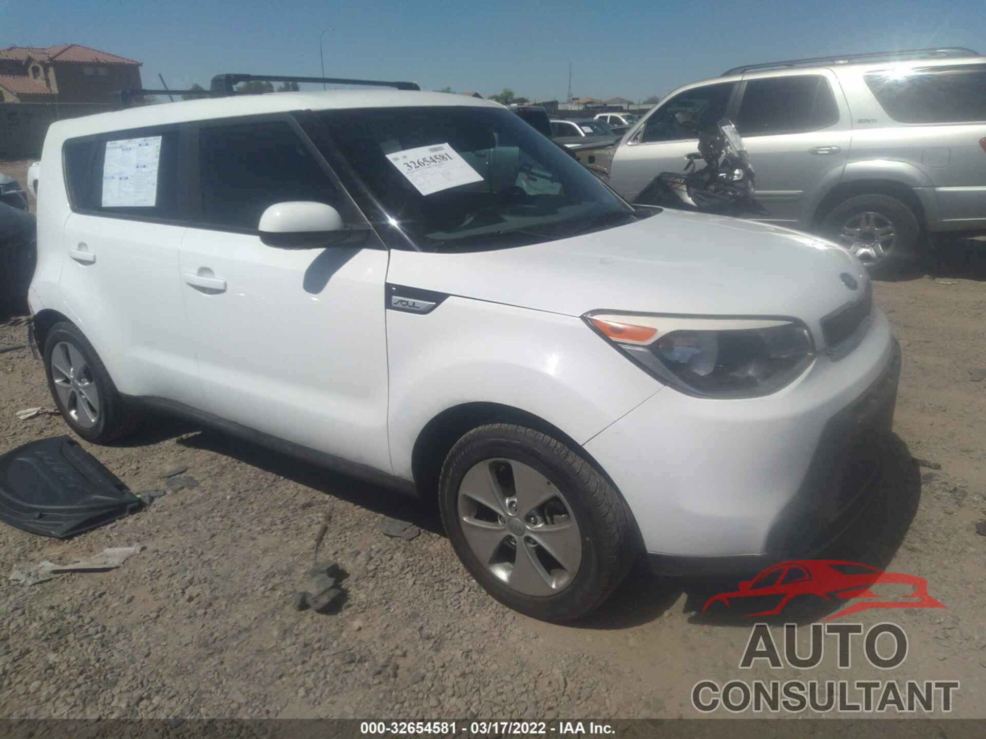 KIA SOUL 2016 - KNDJN2A29G7388820