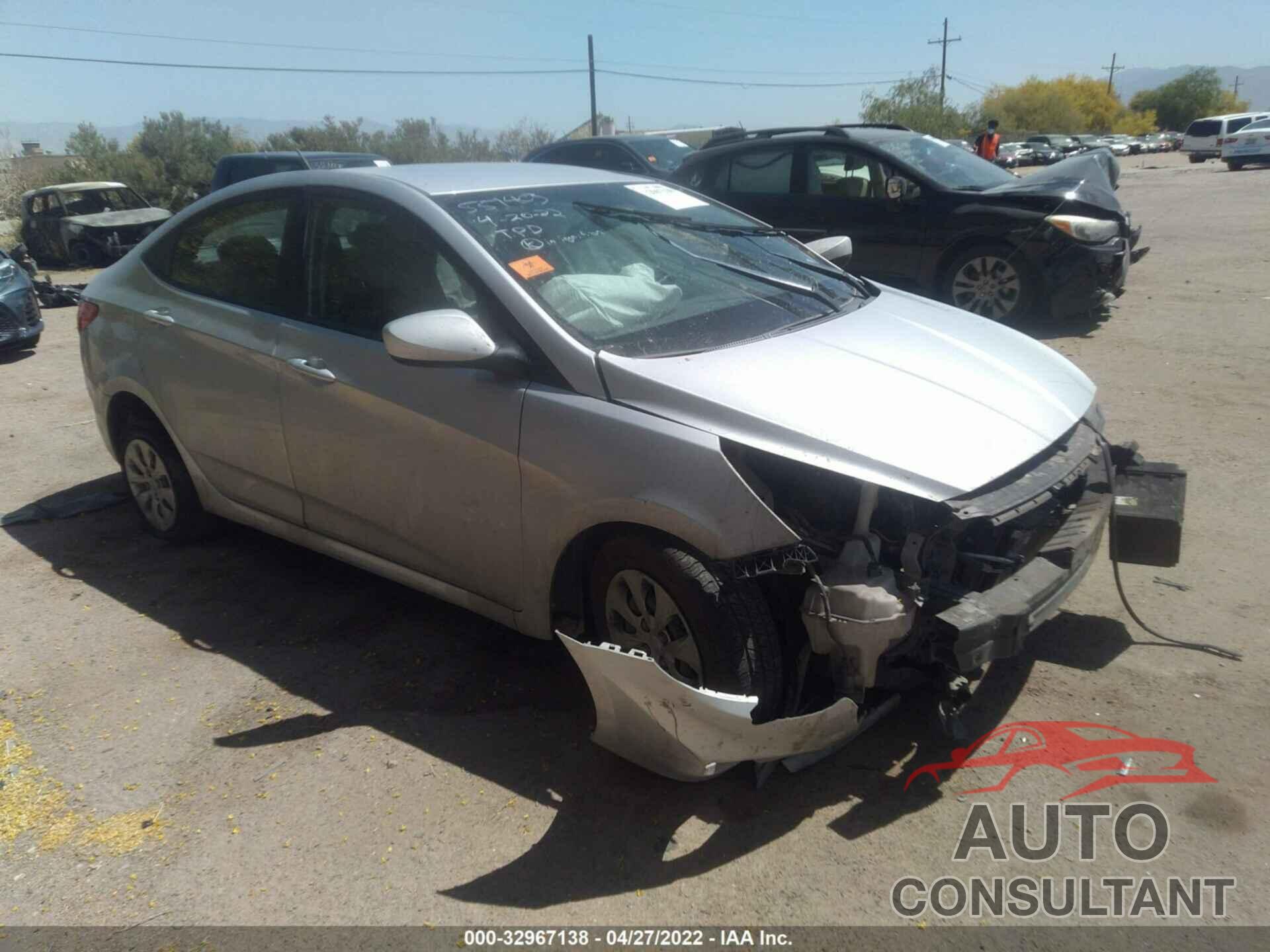 HYUNDAI ACCENT 2017 - KMHCT4AE4HU315826