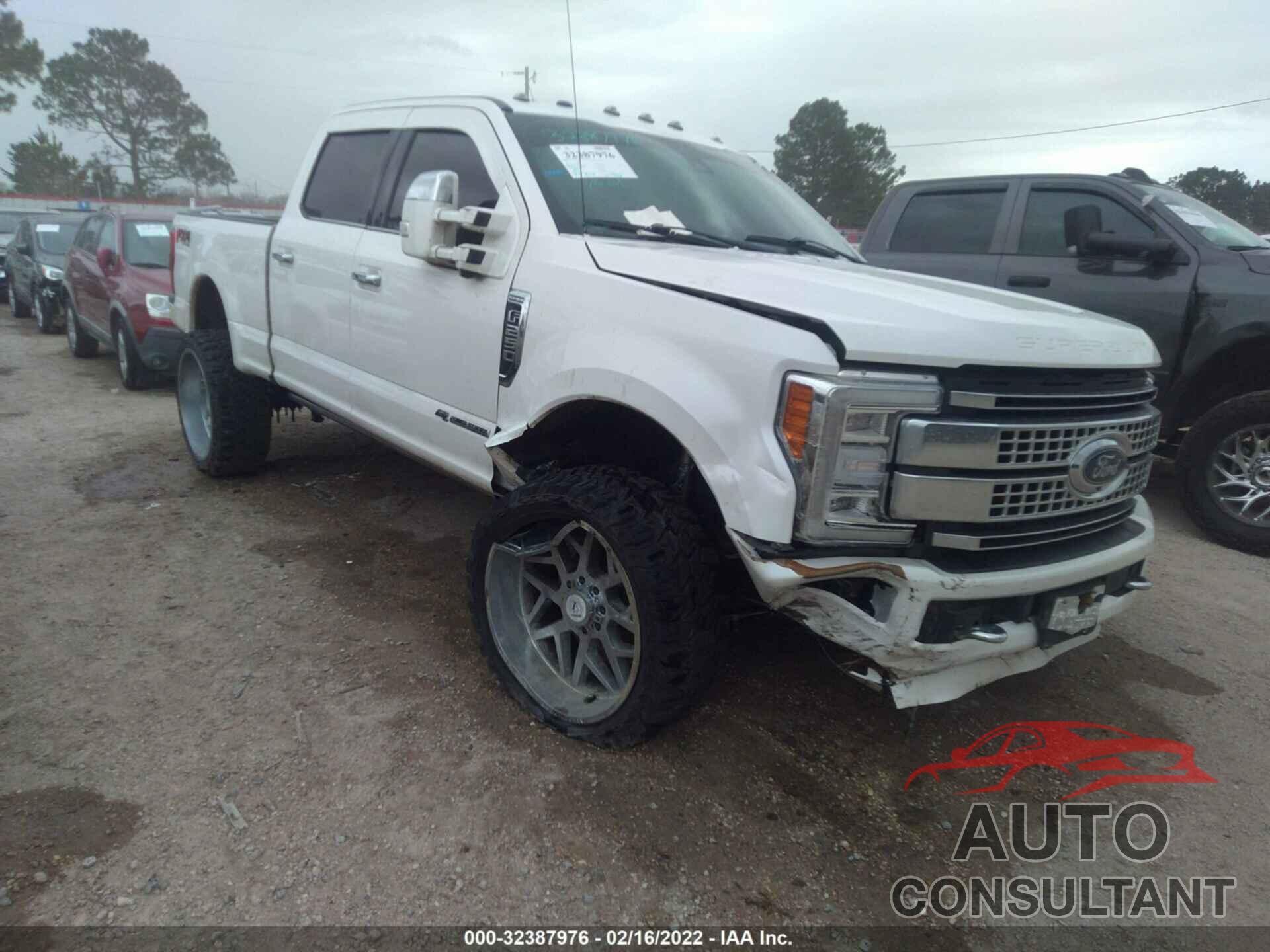 FORD SUPER DUTY F-250 SRW 2017 - 1FT7W2BT3HEE41720