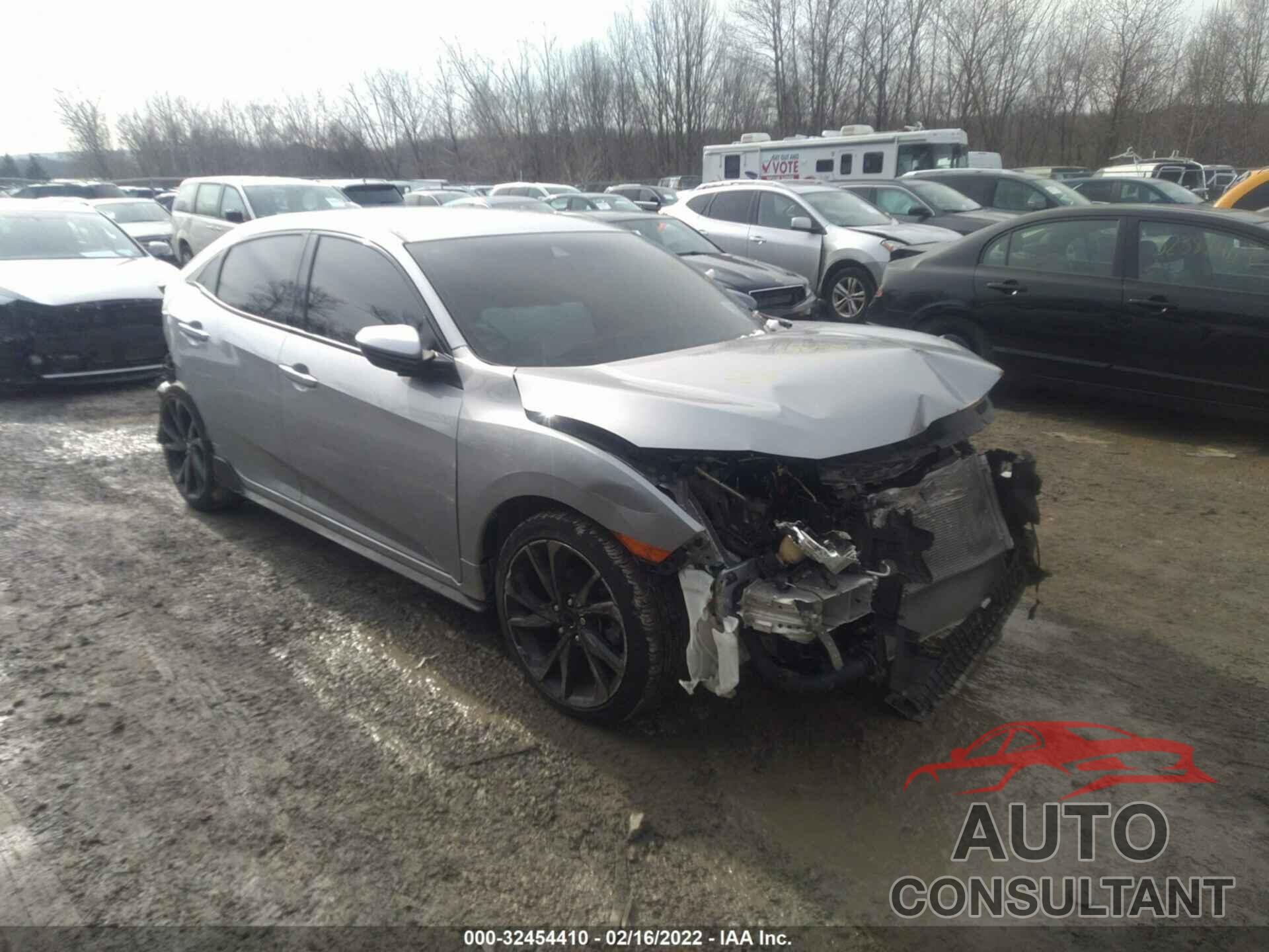 HONDA CIVIC HATCHBACK 2019 - SHHFK7H49KU405426