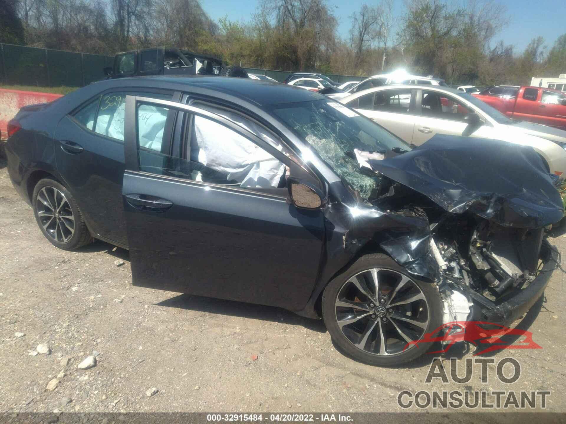 TOYOTA COROLLA 2017 - 2T1BURHE4HC881174