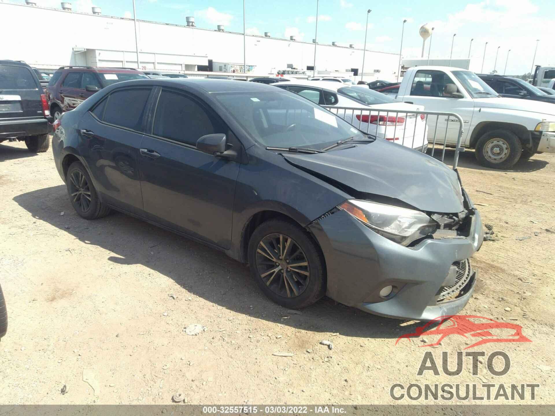 TOYOTA COROLLA 2016 - 5YFBURHE8GP509982