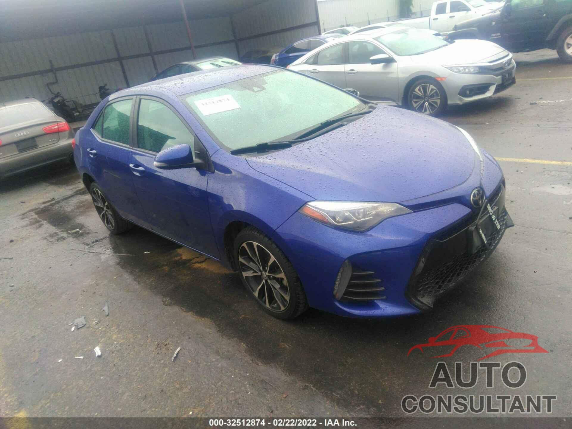 TOYOTA COROLLA 2019 - 5YFBURHE7KP891530
