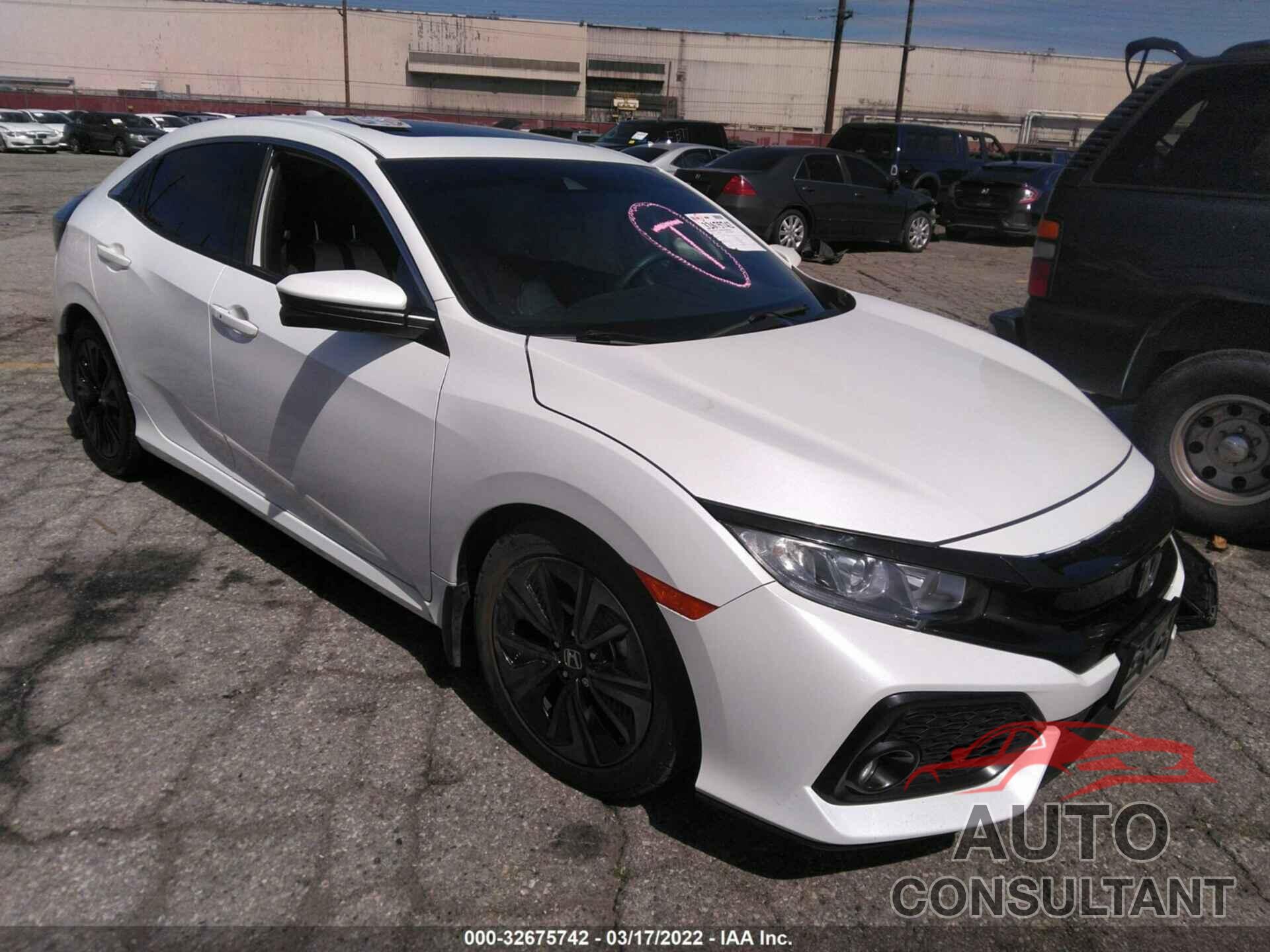 HONDA CIVIC HATCHBACK 2019 - SHHFK7H62KU403194