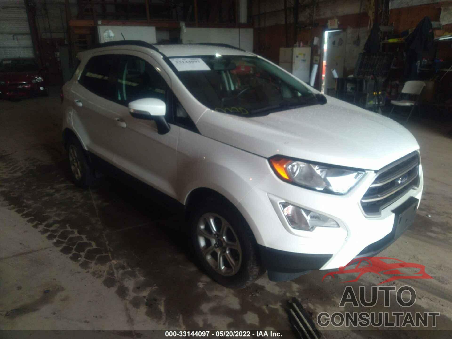 FORD ECOSPORT 2018 - MAJ3P1TE0JC185453