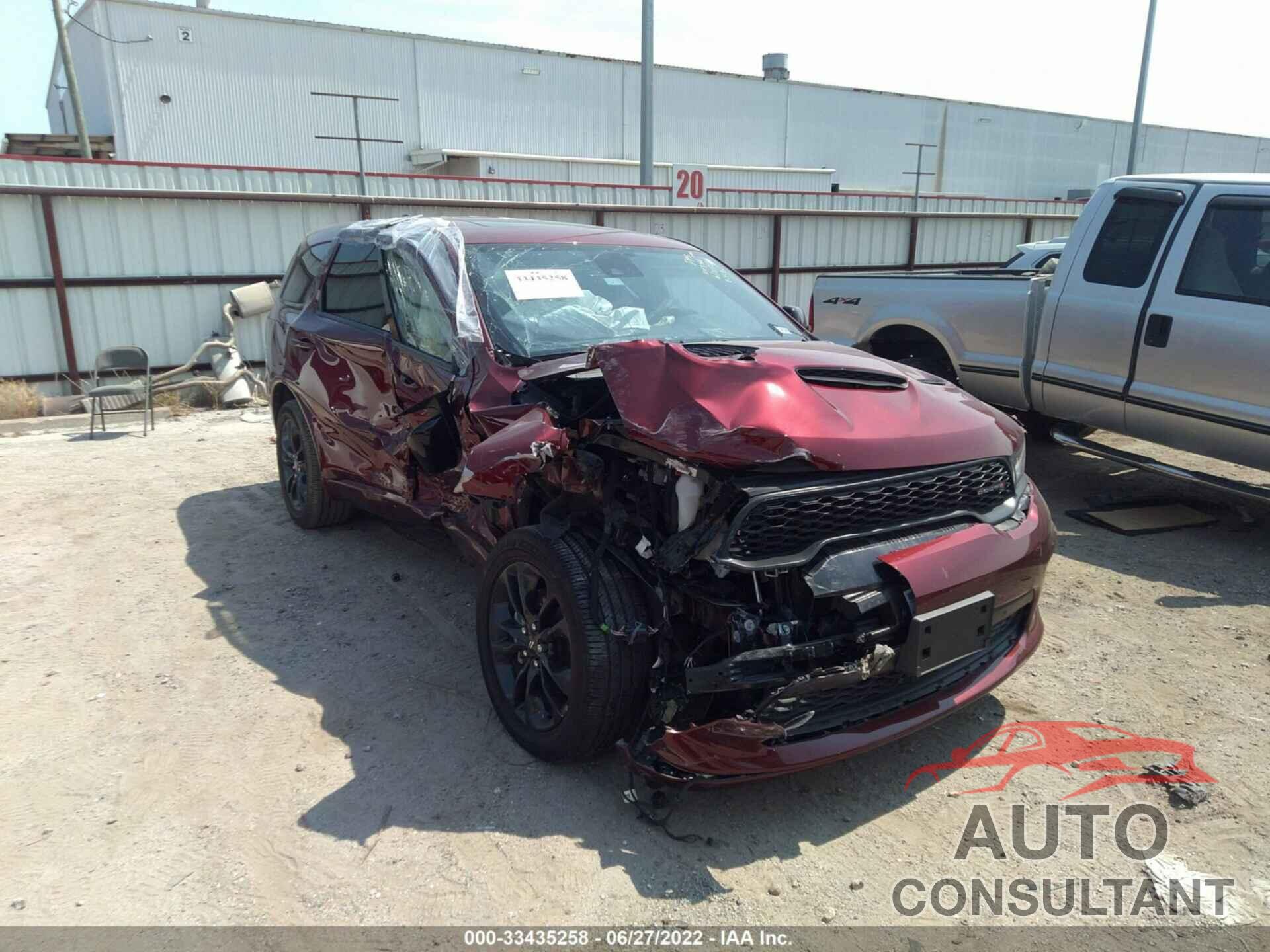 DODGE DURANGO 2021 - 1C4SDHCT9MC803766