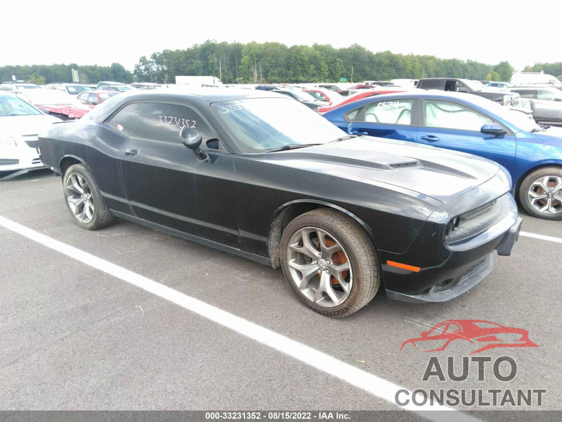 DODGE CHALLENGER 2016 - 2C3CDZAG1GH137377