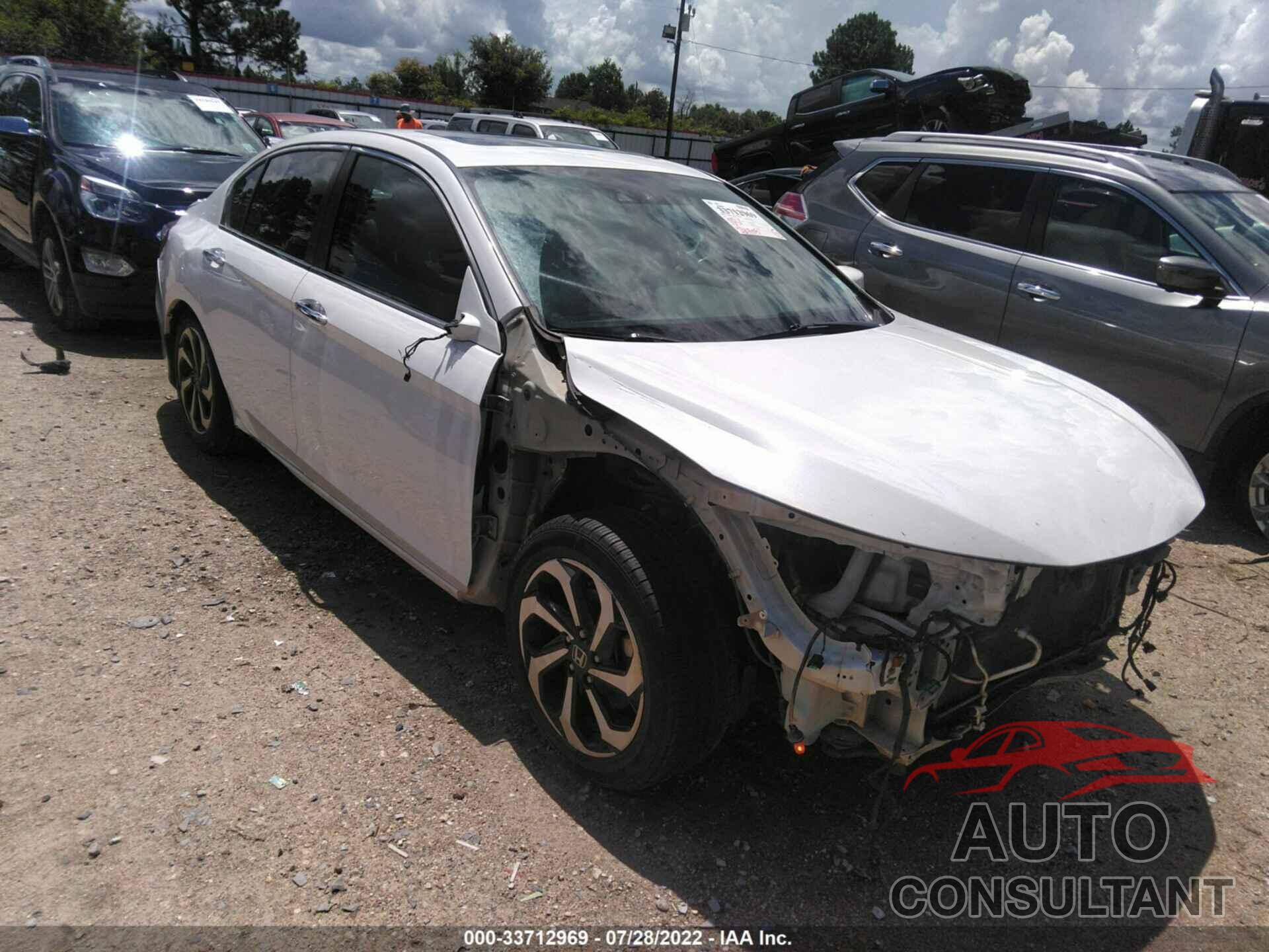 HONDA ACCORD SEDAN 2016 - 1HGCR2F91GA168658