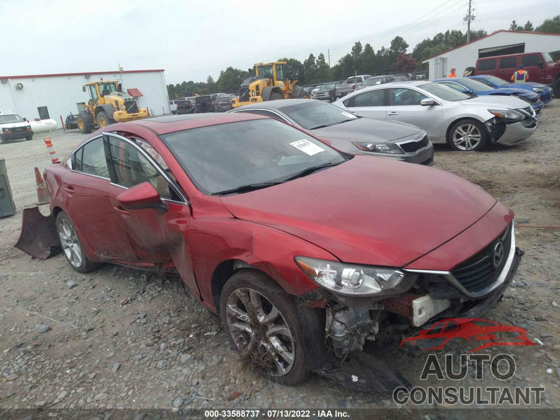 MAZDA MAZDA6 2016 - JM1GJ1V5XG1416146