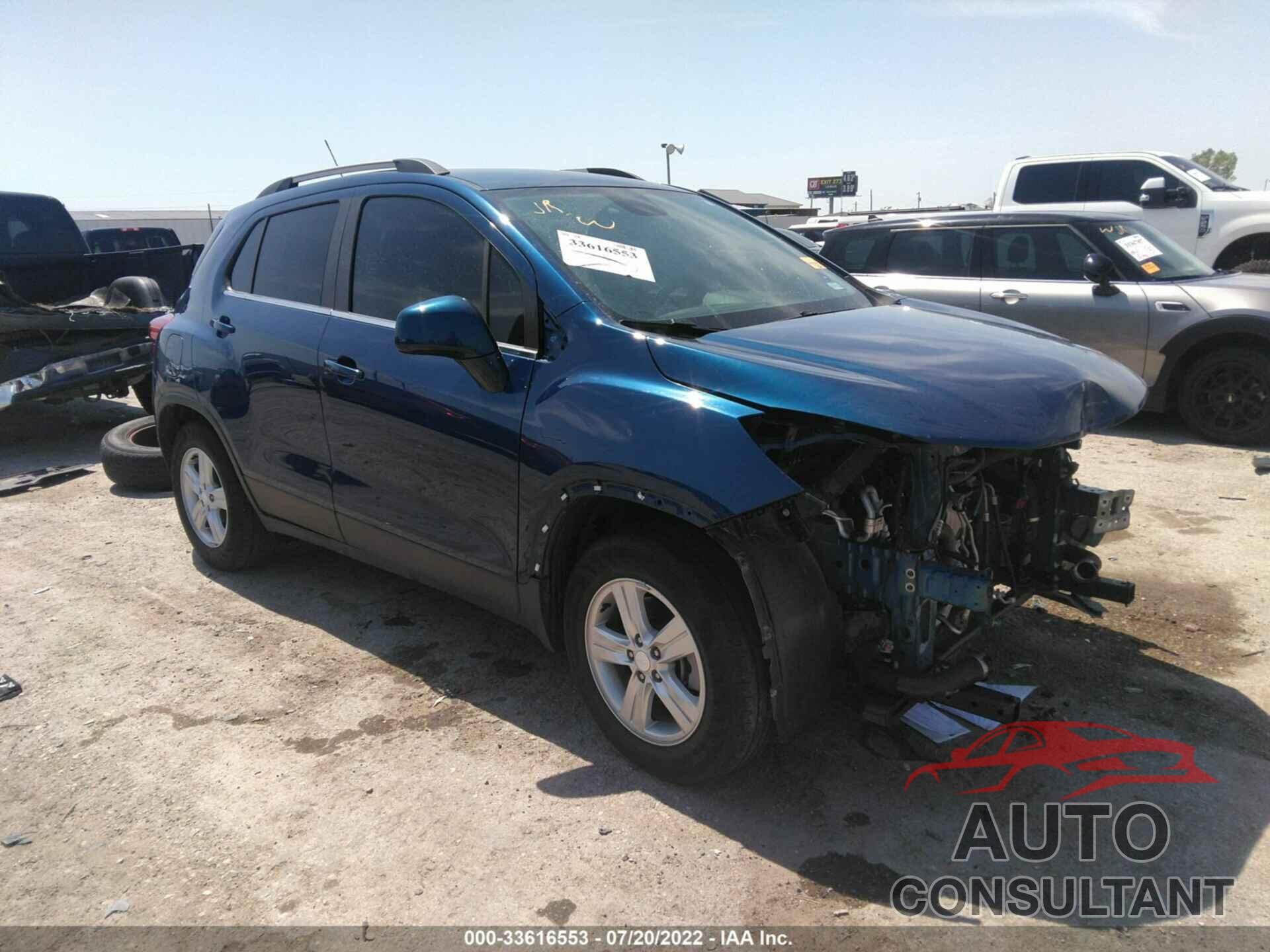 CHEVROLET TRAX 2020 - 3GNCJLSB3LL145171