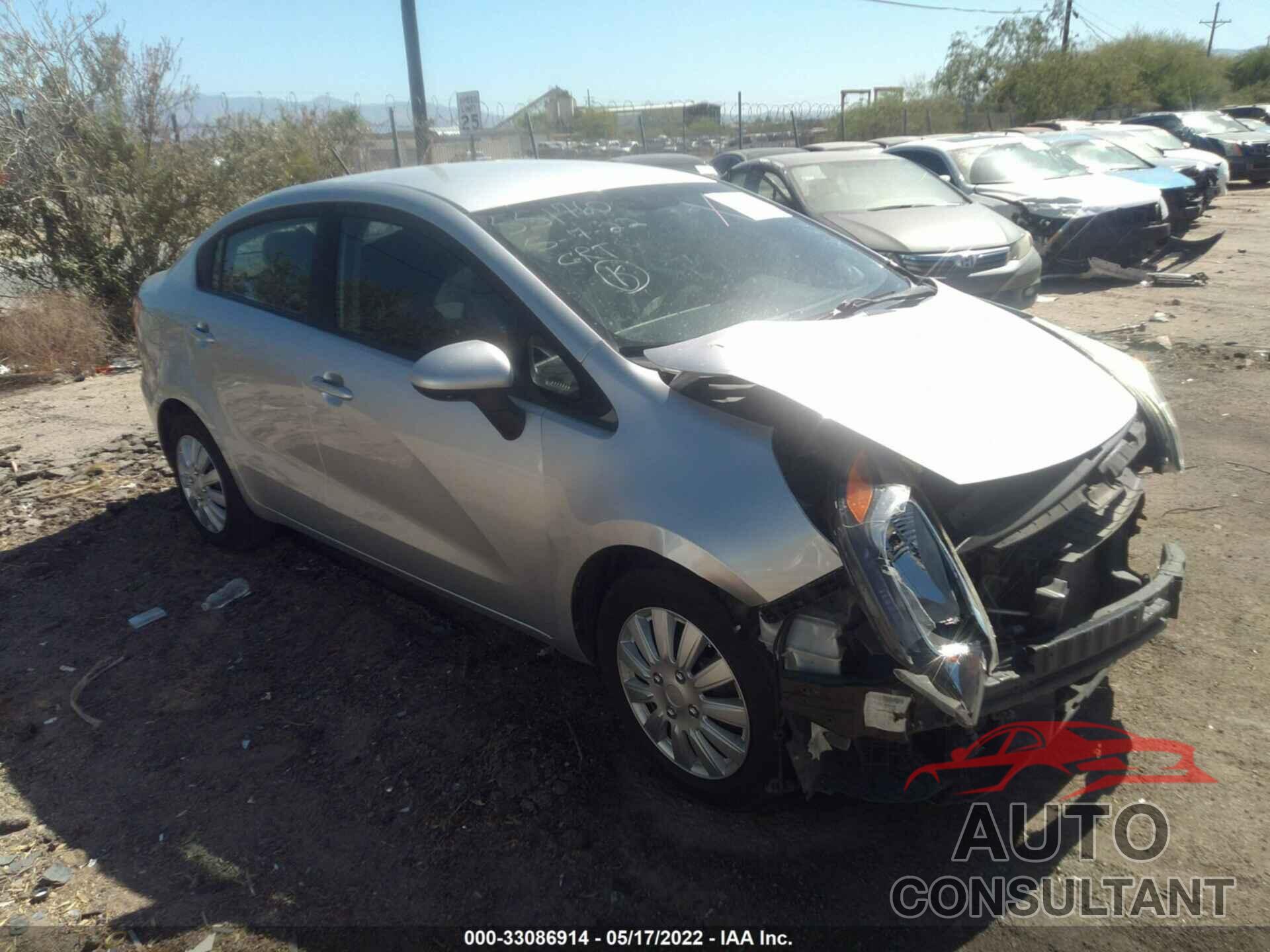 KIA RIO 2016 - KNADM4A37G6667612
