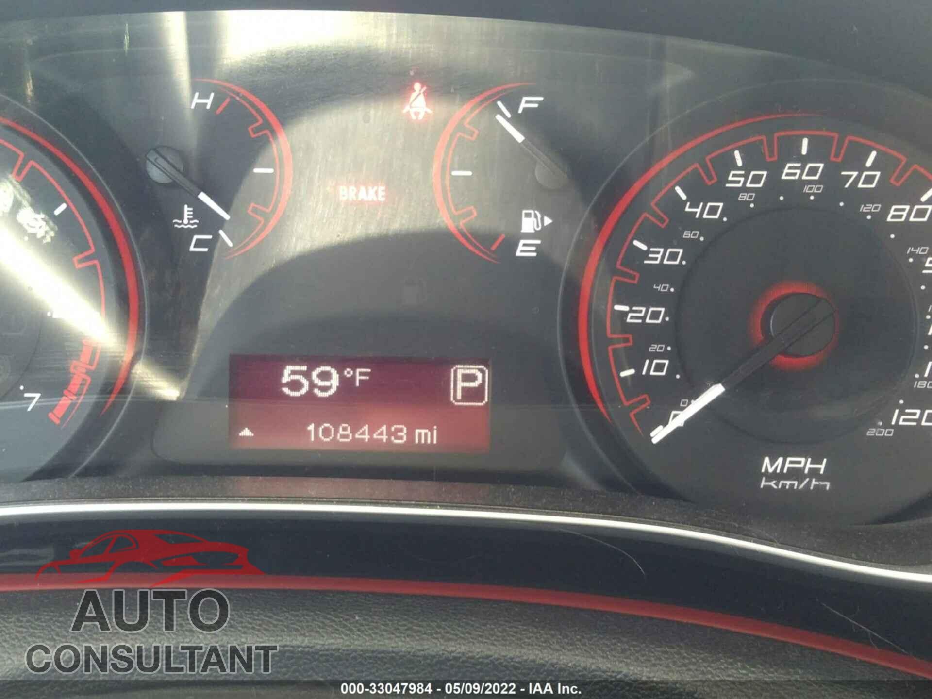 DODGE DART 2016 - 1C3CDFBB7GD689738