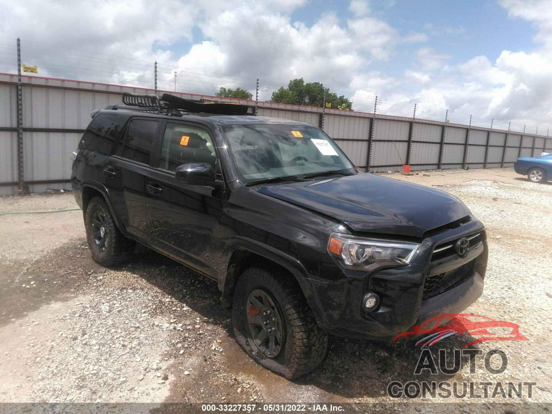 TOYOTA 4RUNNER 2022 - JTETU5JR3N6023218