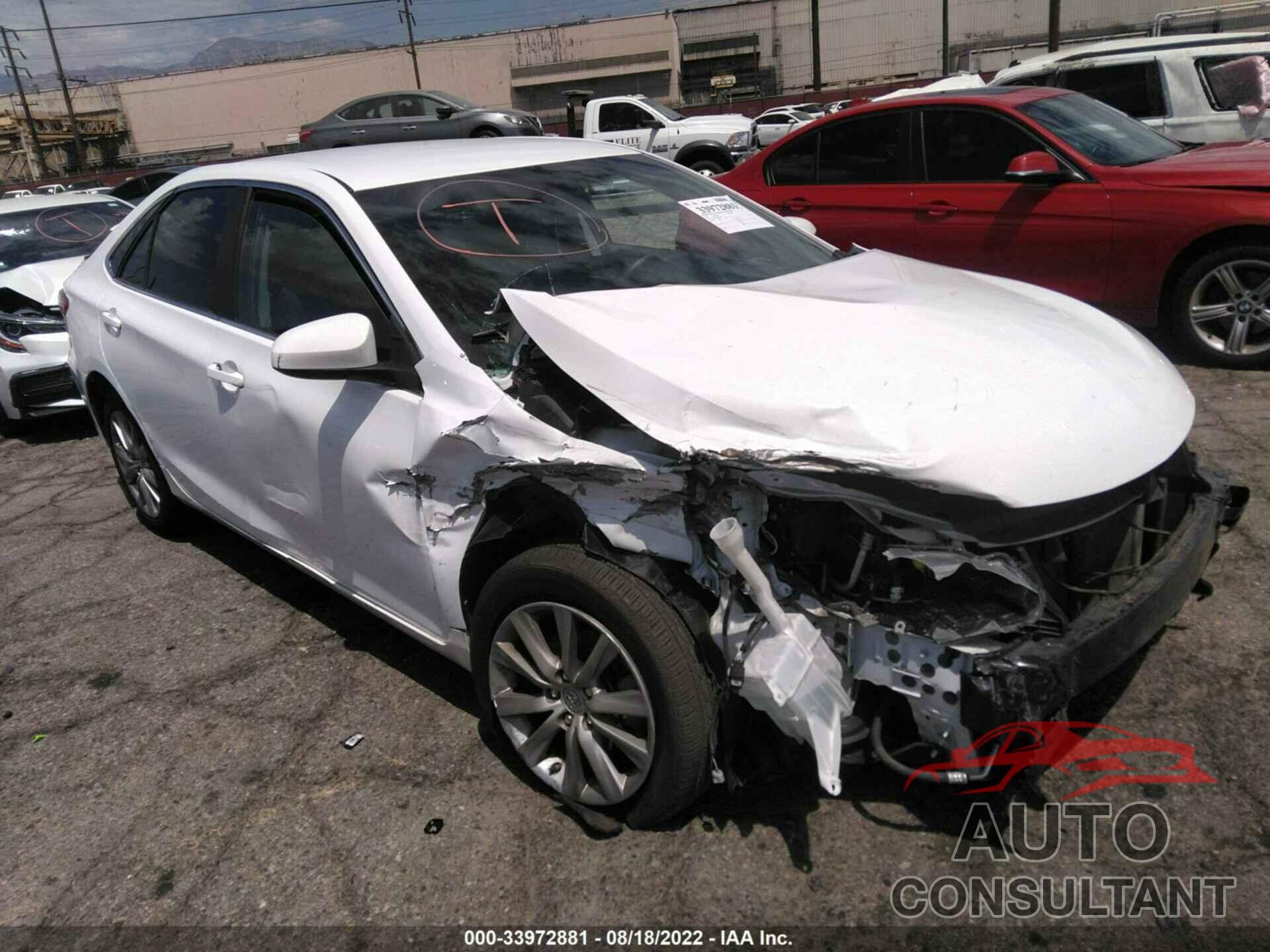 TOYOTA CAMRY 2017 - 4T1BF1FK9HU453670