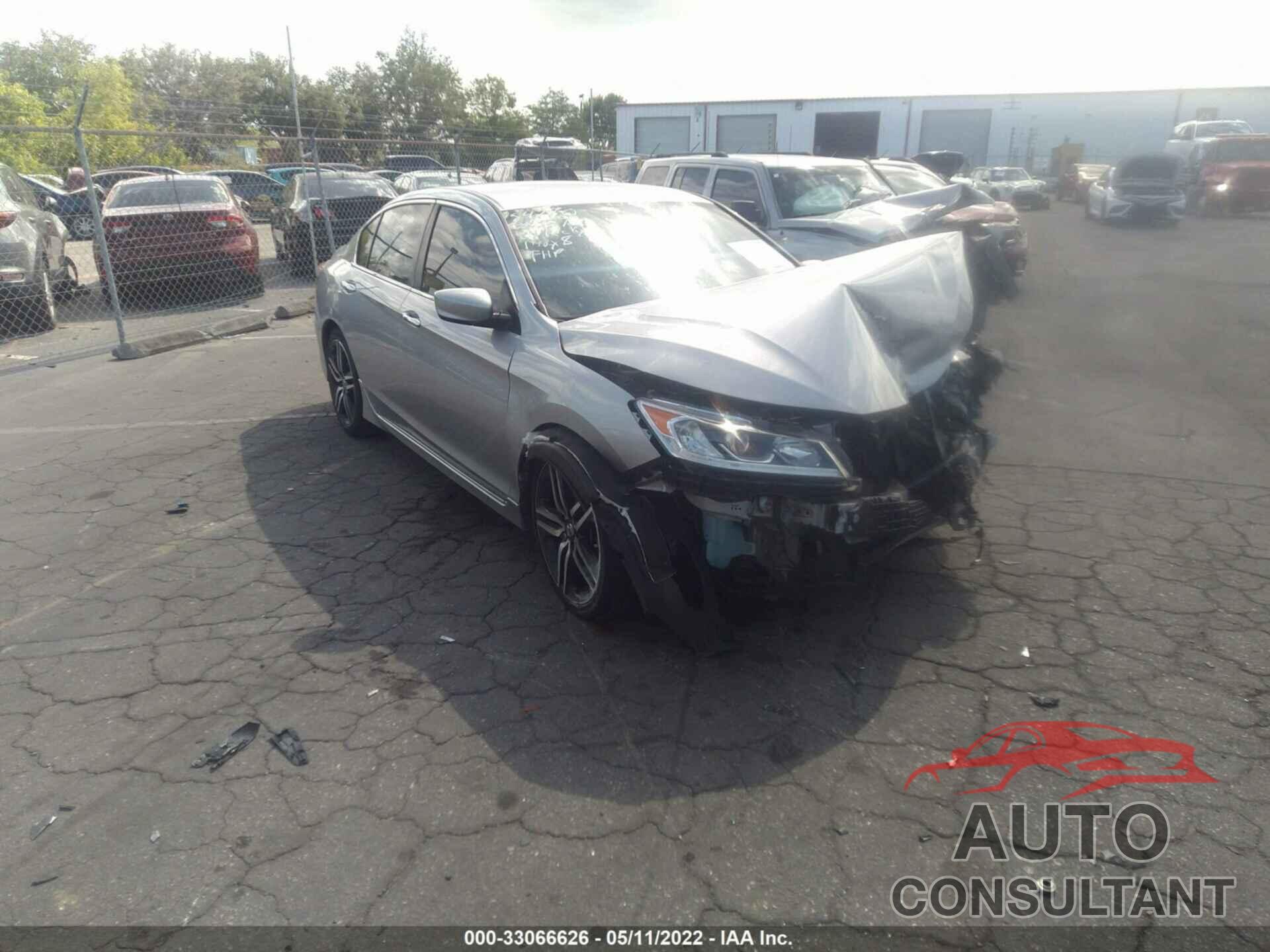 HONDA ACCORD SEDAN 2017 - 1HGCR2F59HA256999