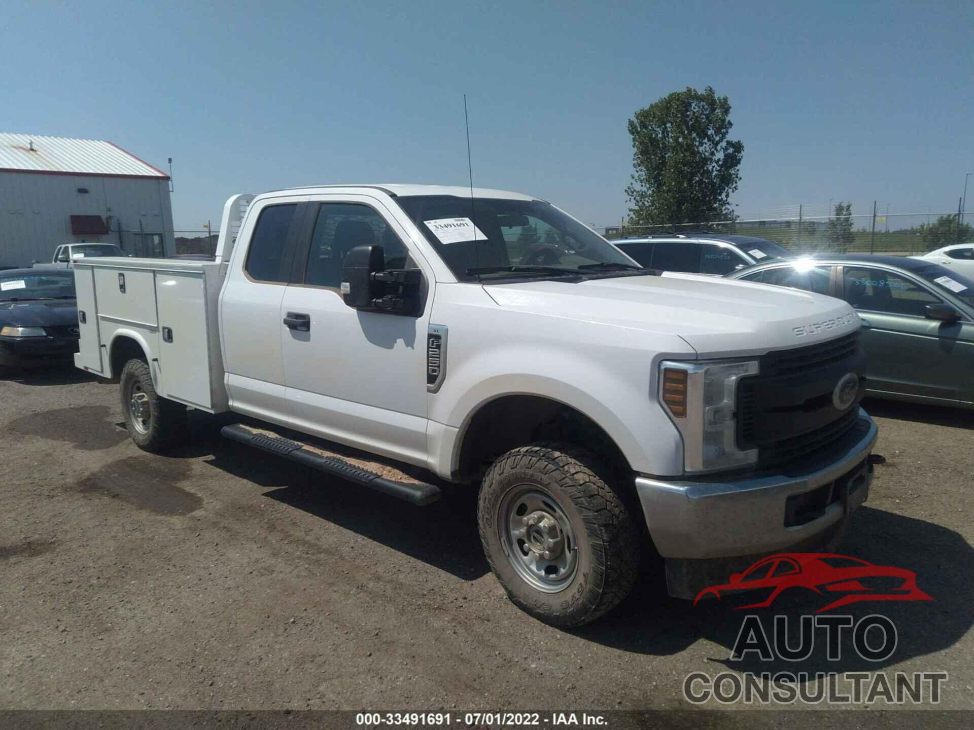 FORD SUPER DUTY F-250 SRW 2019 - 1FT7X2B68KEC24694