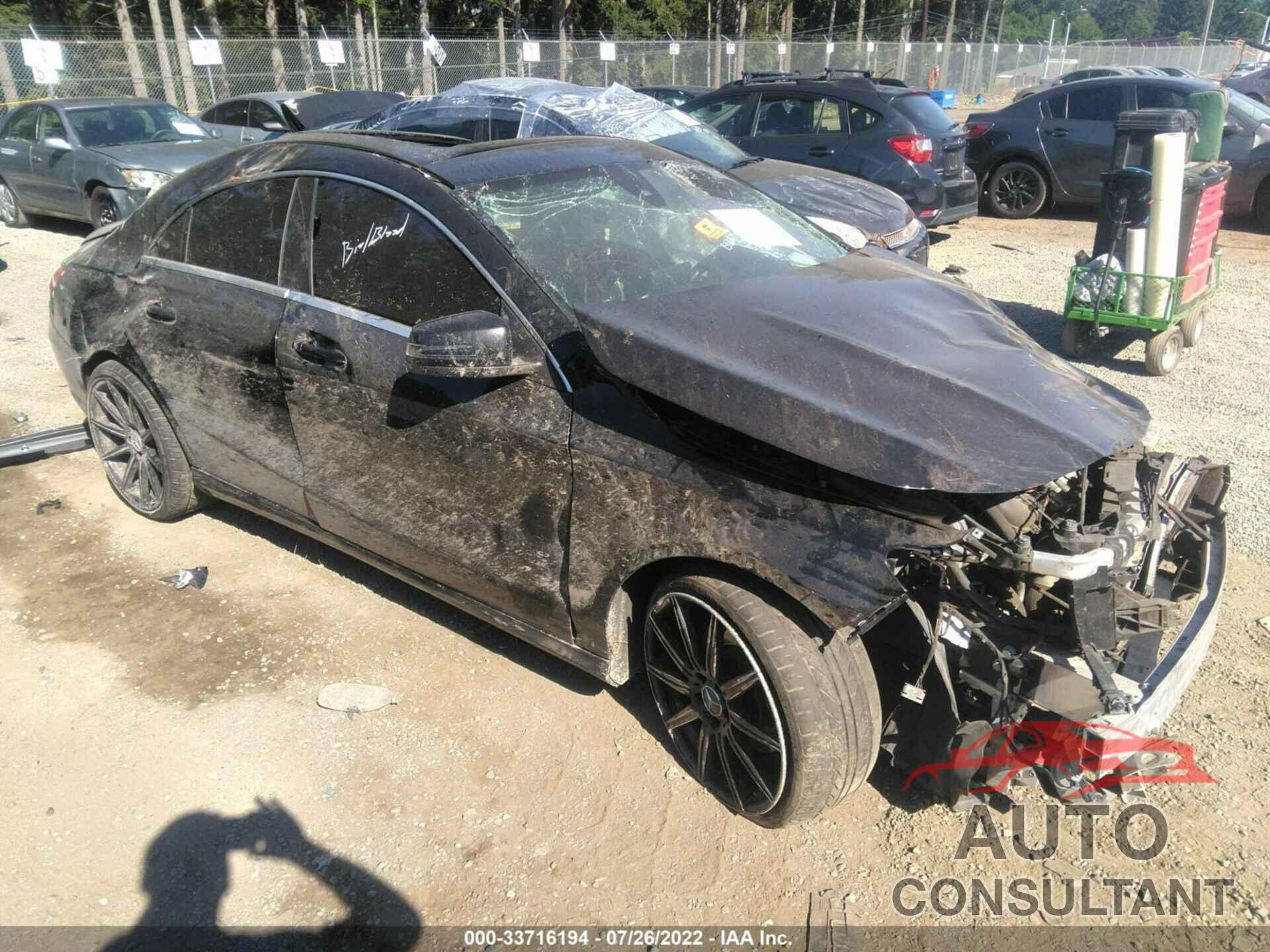 MERCEDES-BENZ CLA 2017 - WDDSJ4EB9HN450757