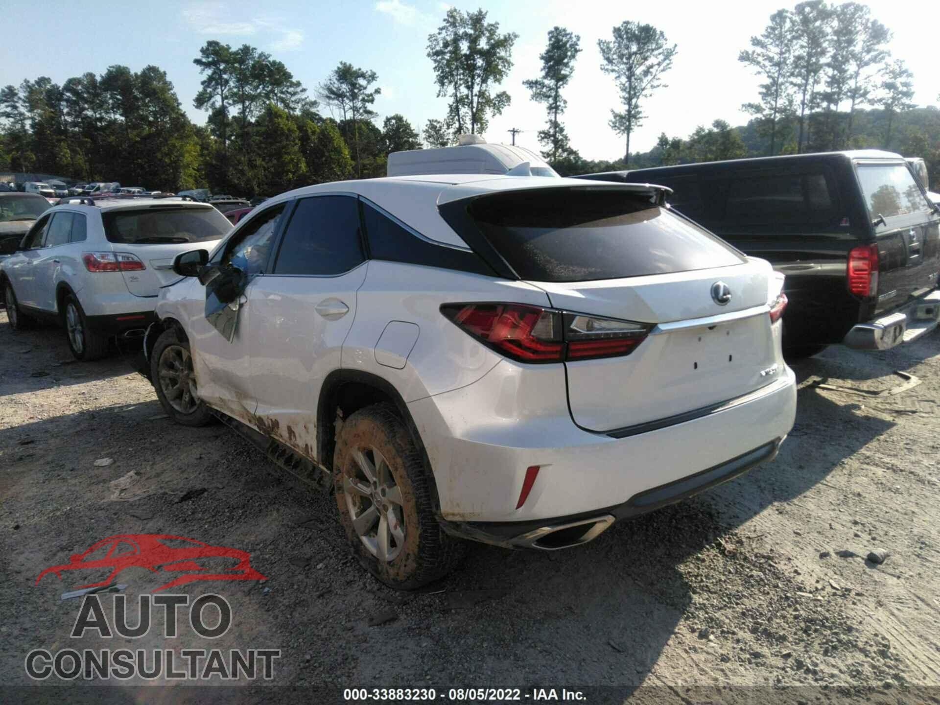 LEXUS RX 2017 - 2T2ZZMCA6HC068051