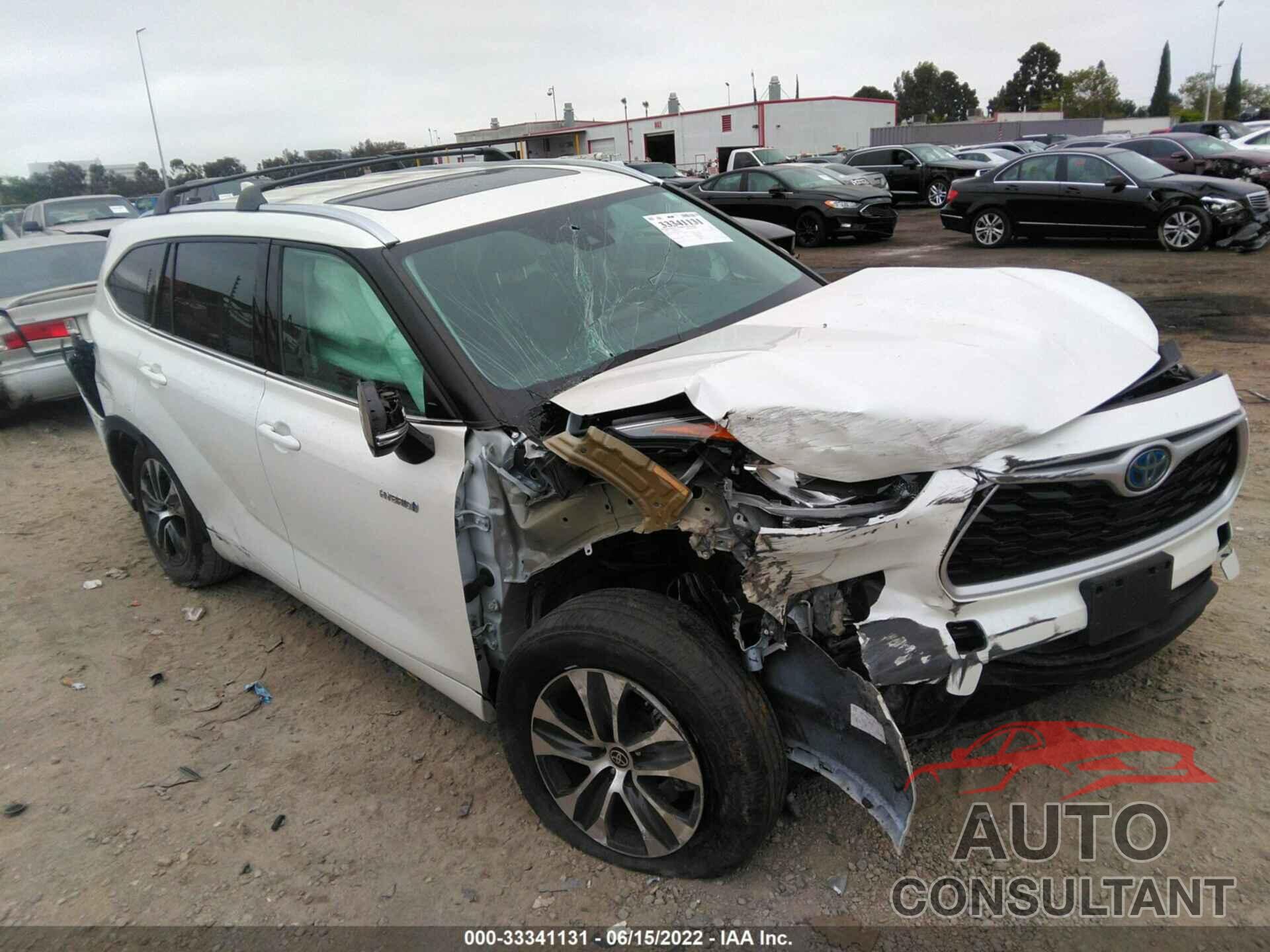 TOYOTA HIGHLANDER 2020 - 5TDHARAH1LS502011
